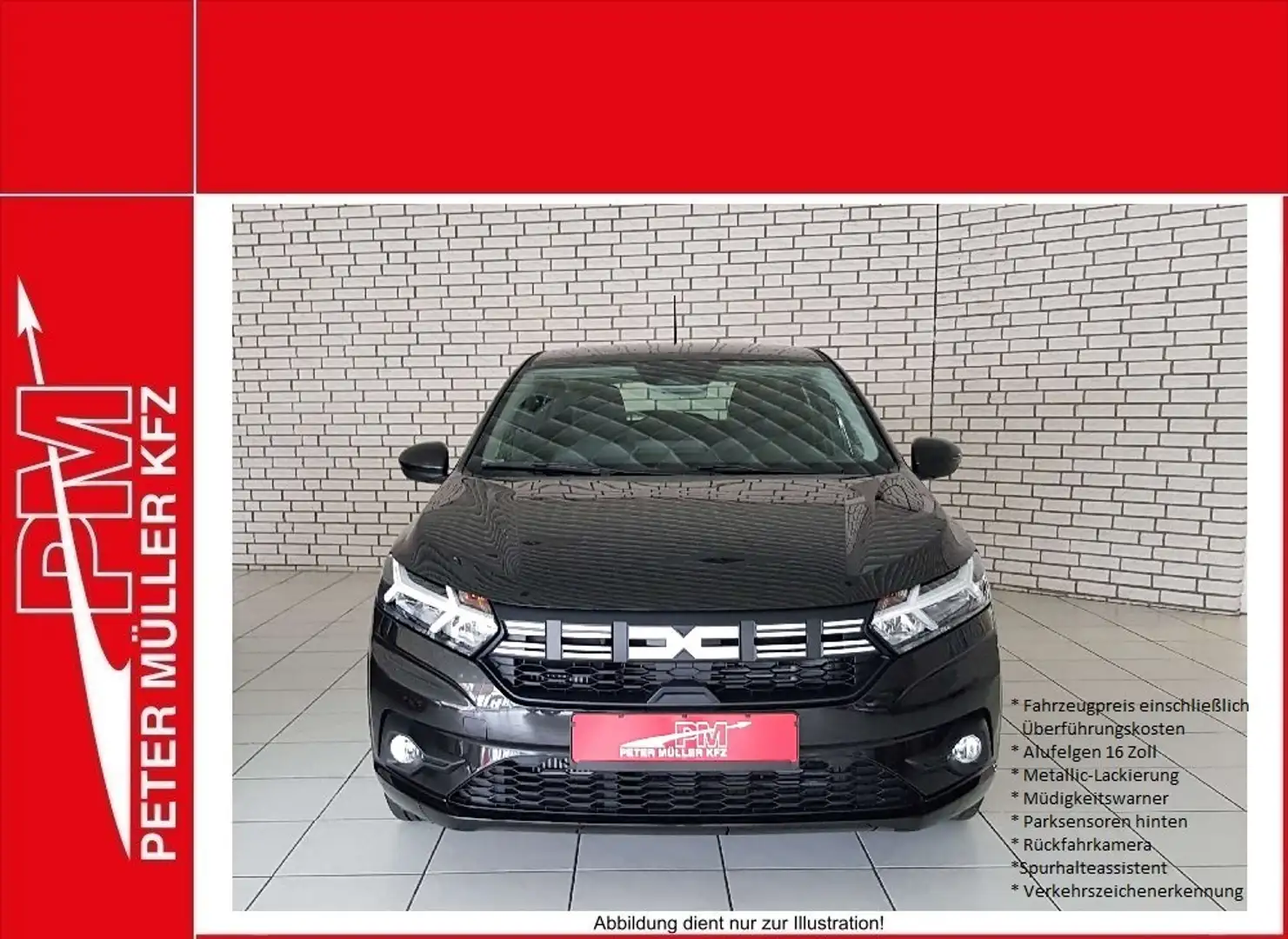 Dacia Sandero TCe 90 CVT Expression (Automatik) Schwarz - 1