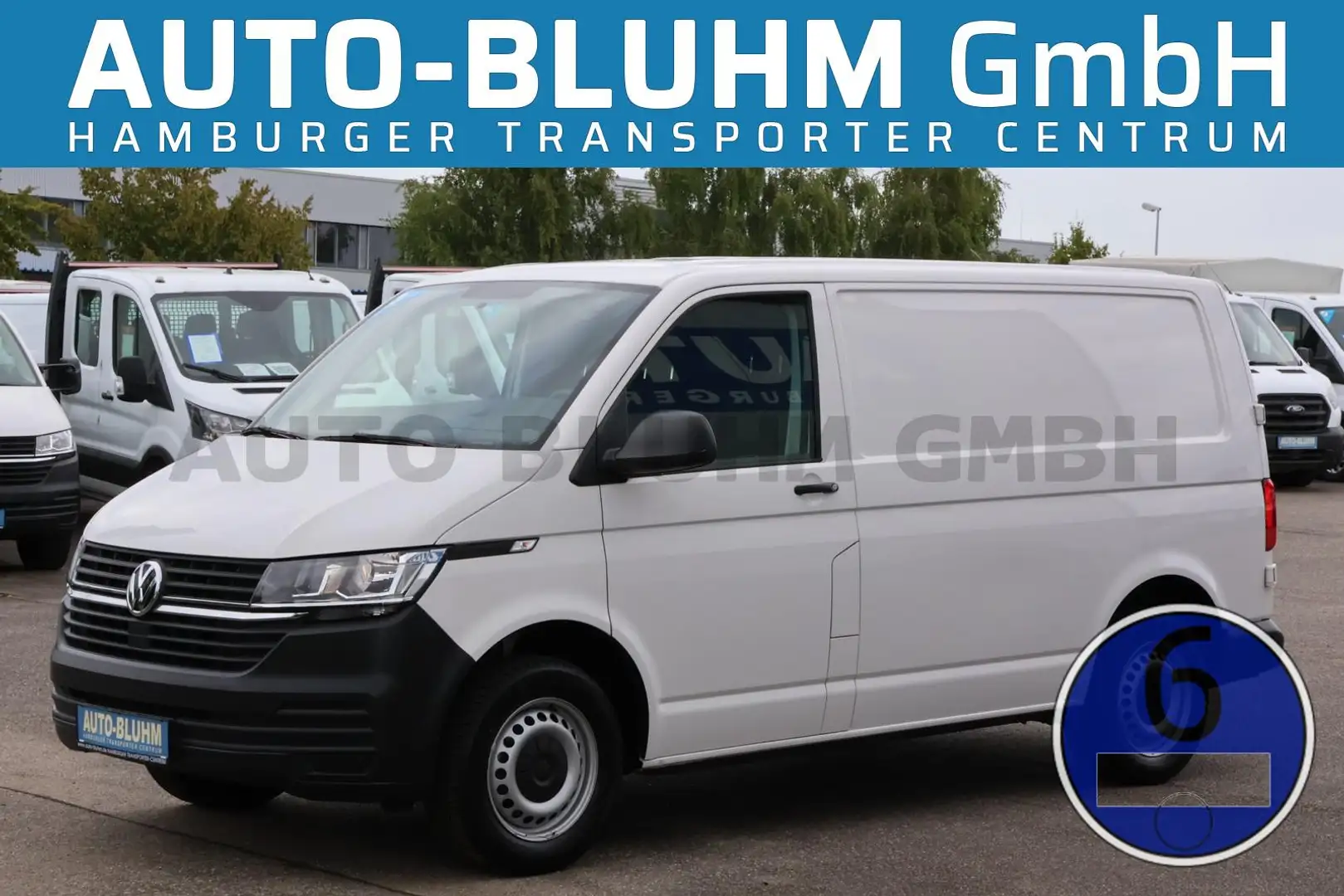 Volkswagen T6.1 Transporter T6.1 TDI Kasten L1 Klima Diebstahlsicherung Blanco - 1