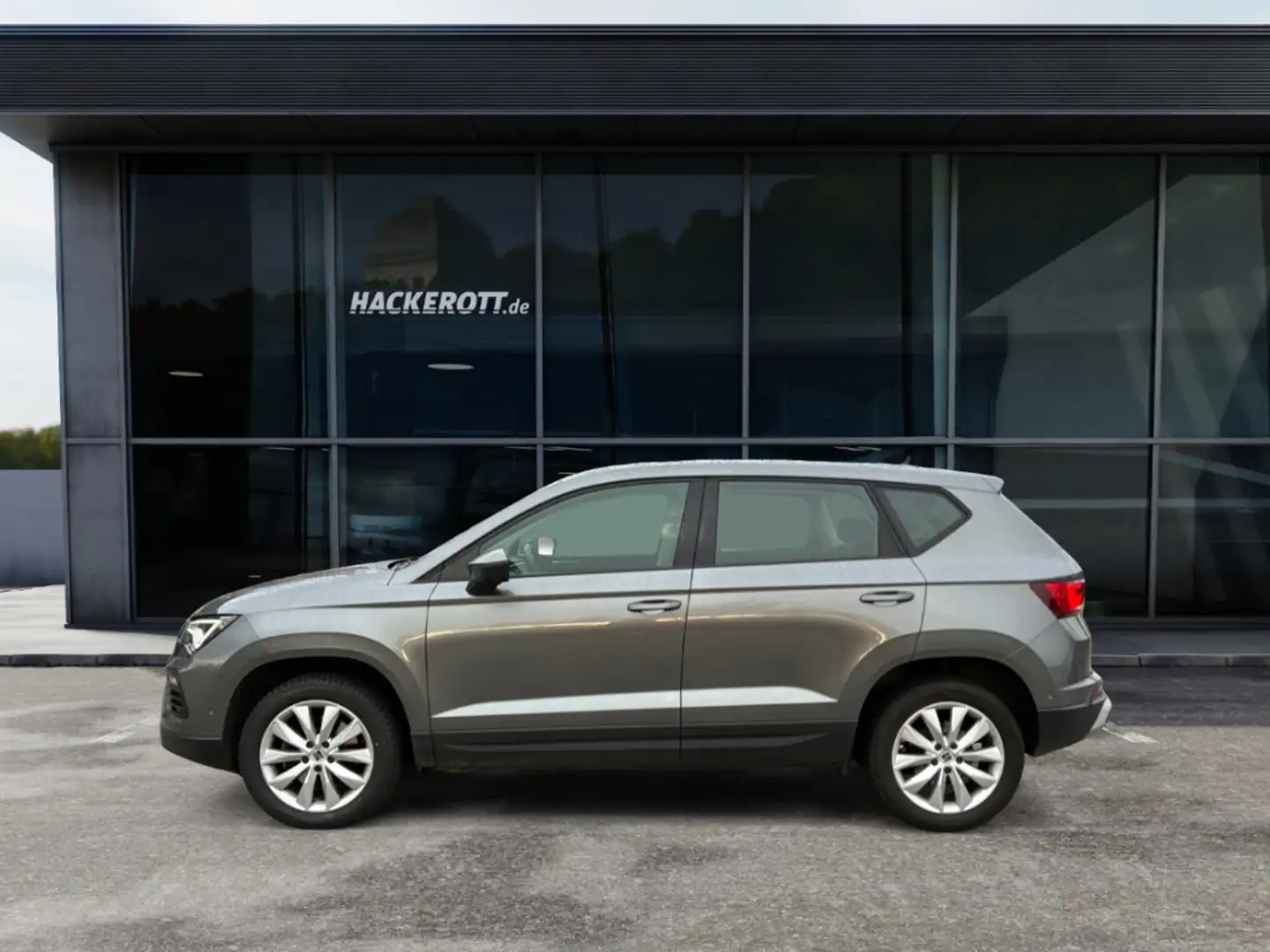 SEAT Ateca Style 2.0 TDI DSG Navi Tempo. PDC v+h AHK Gris - 2