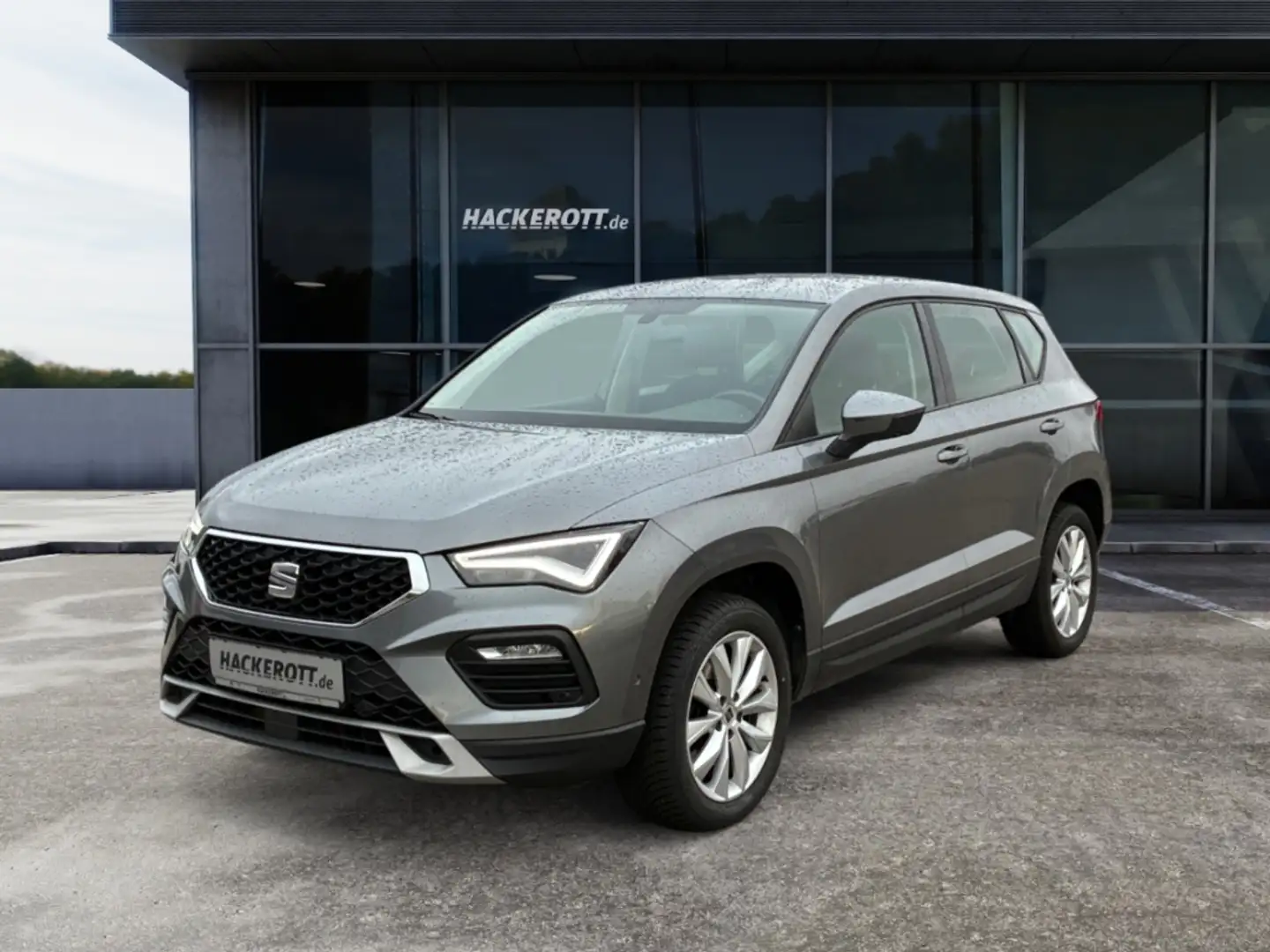 SEAT Ateca Style 2.0 TDI DSG Navi Tempo. PDC v+h AHK Grau - 2