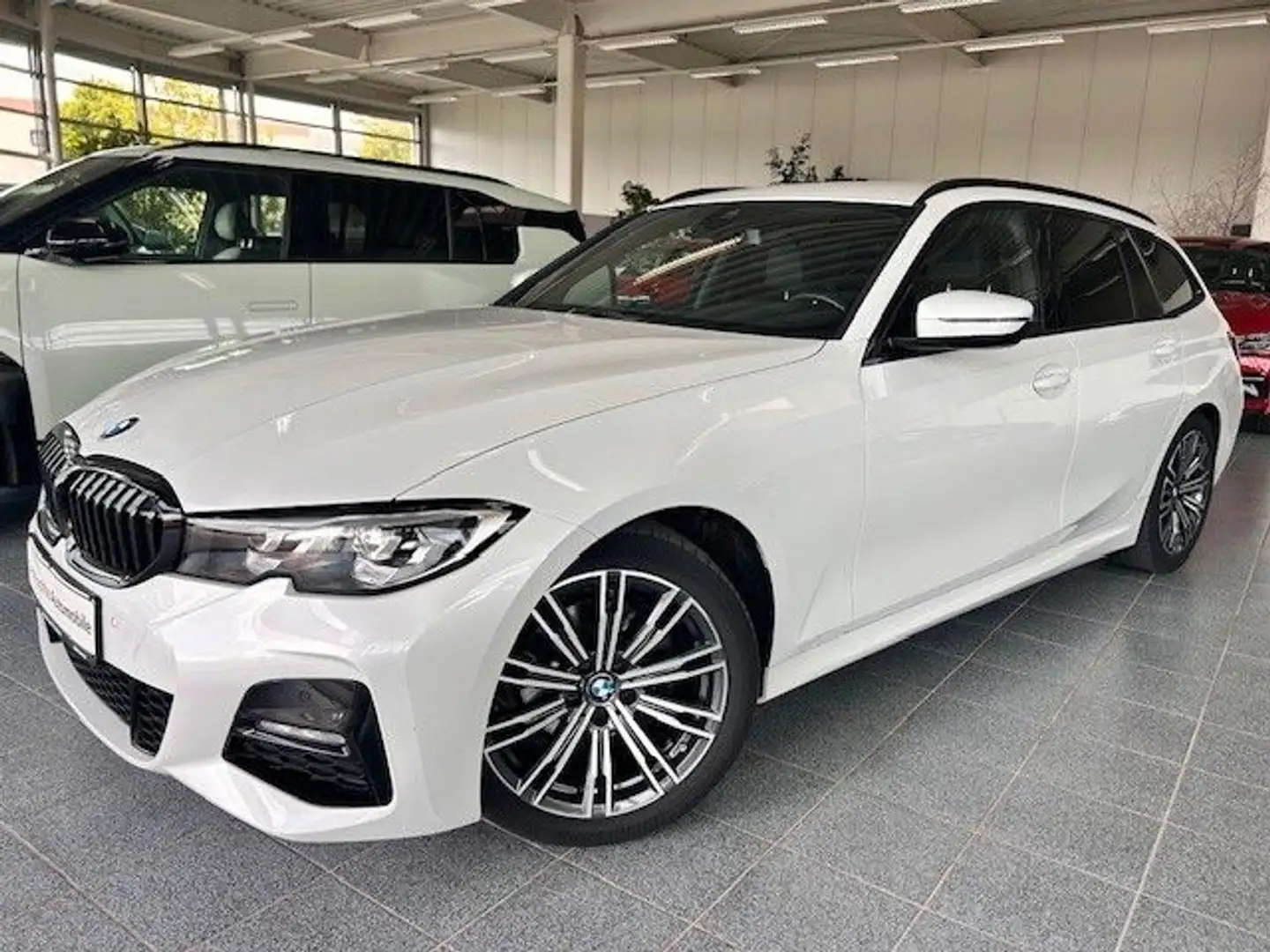 BMW 320 d Touring M Sport Bianco - 1