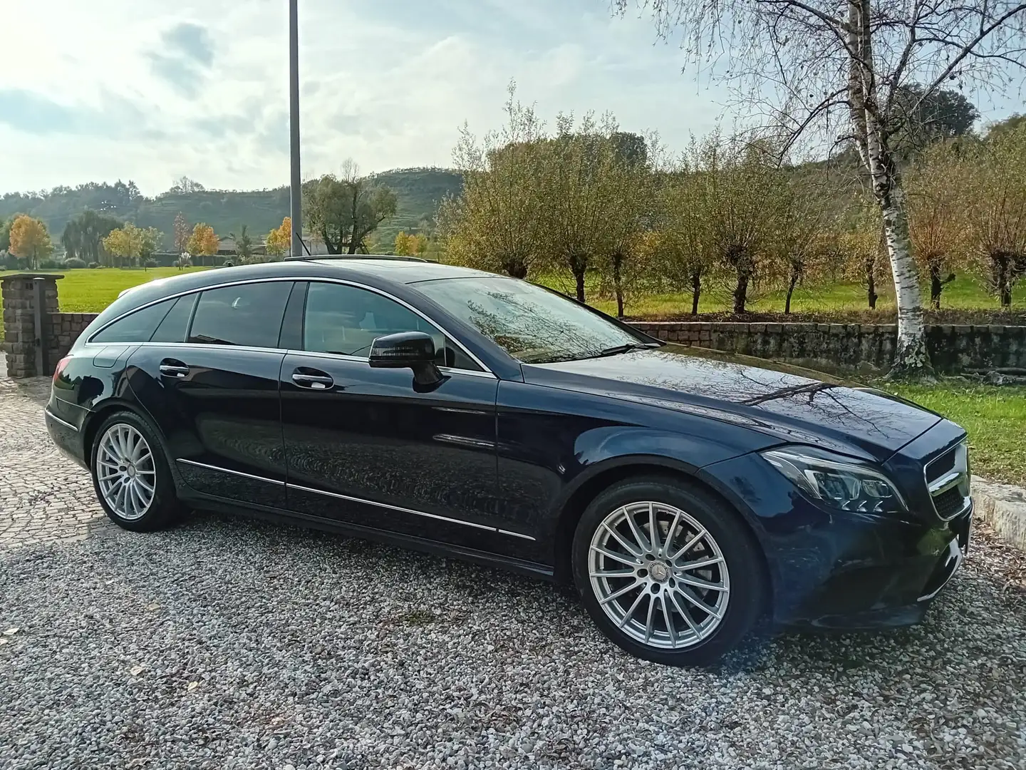 Mercedes-Benz CLS 350 CLS Shooting Brake 350 d Premium 4matic 258cv auto Blauw - 2