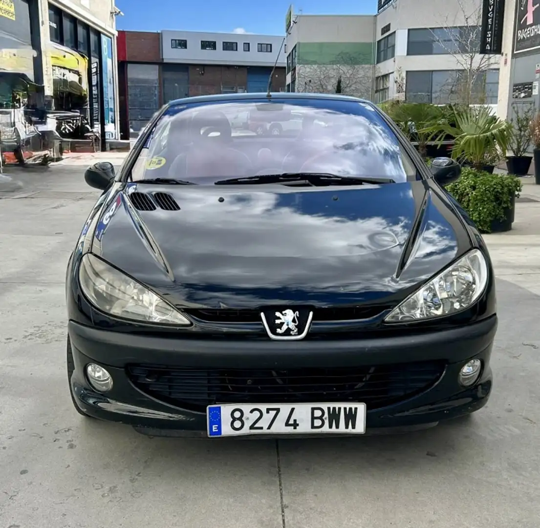 Peugeot 206 CC 2.0 Negro - 2