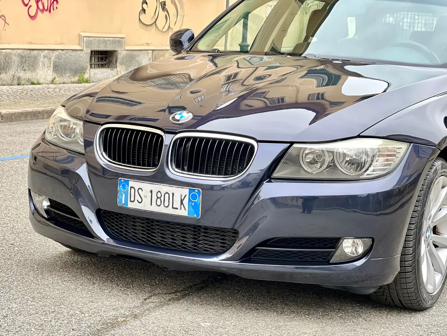 BMW 320 d 177cv xDrive Touring Futura KM CERT-1 PROP-PELLE Blu/Azzurro - 2