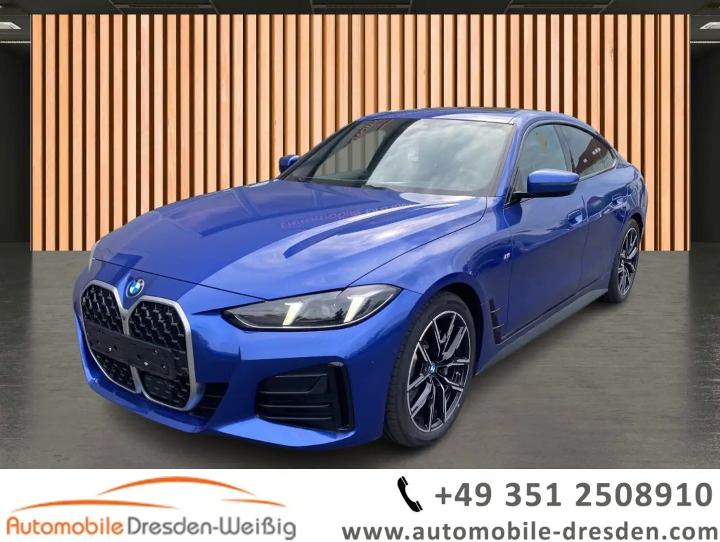 BMW 430 i xDrive M Sport*HeadUp*Glasdach* Azul - 1
