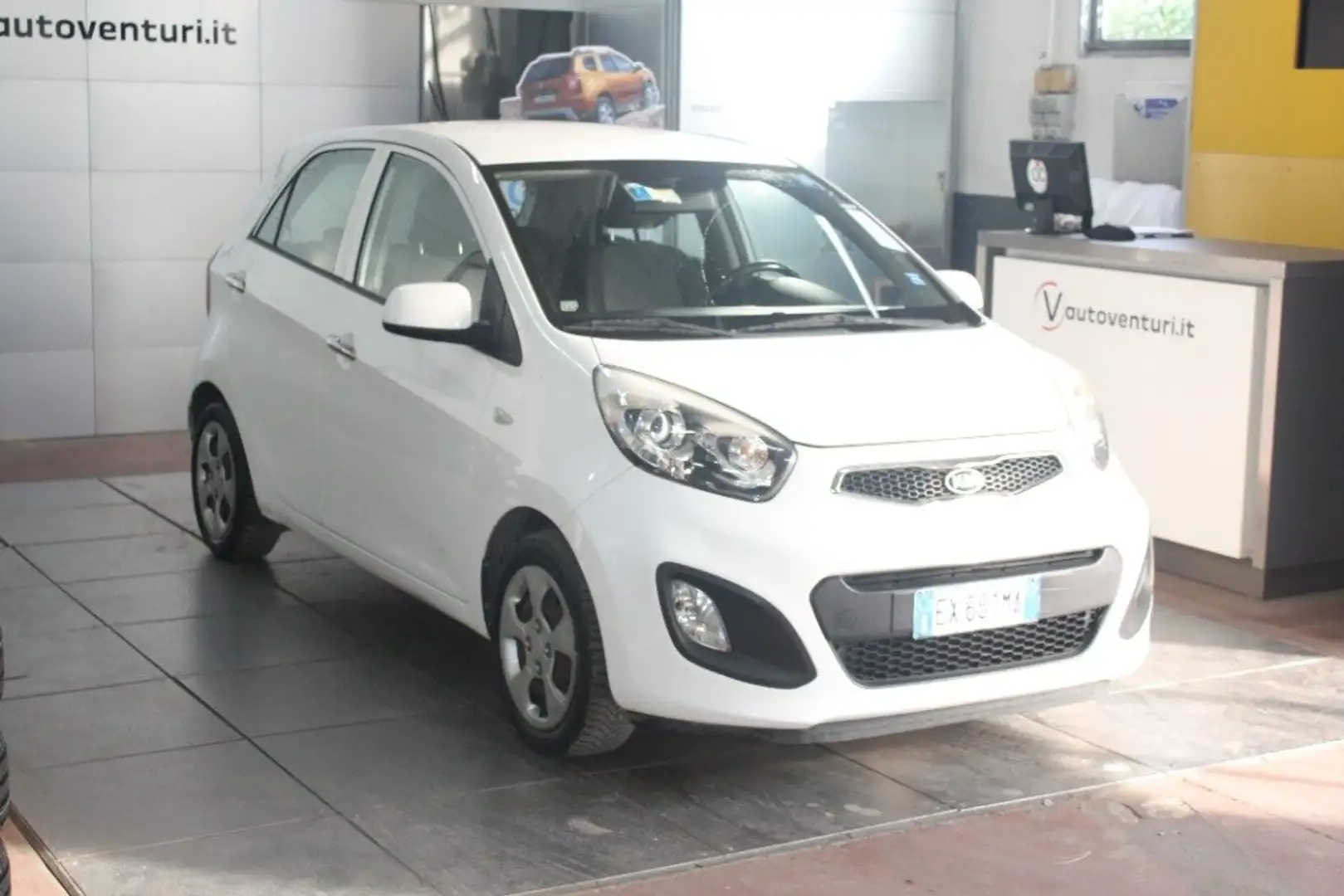 Kia Picanto 1.0 12V EcoGPL 5 porte *Garantita* Wit - 2