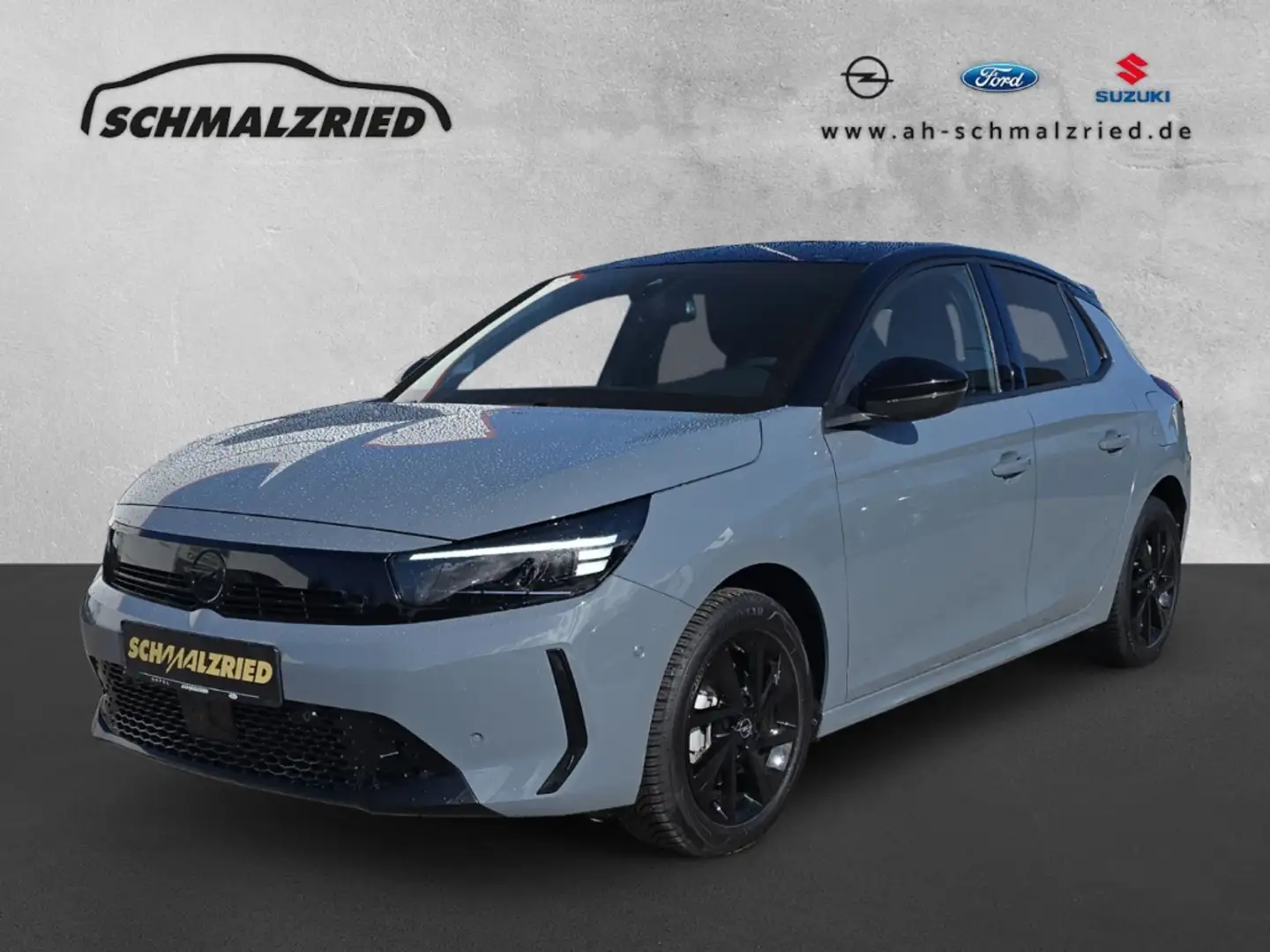 Opel Corsa F GS 1.2 Turbo Navi LED ACC Apple CarPlay Android Grau - 1