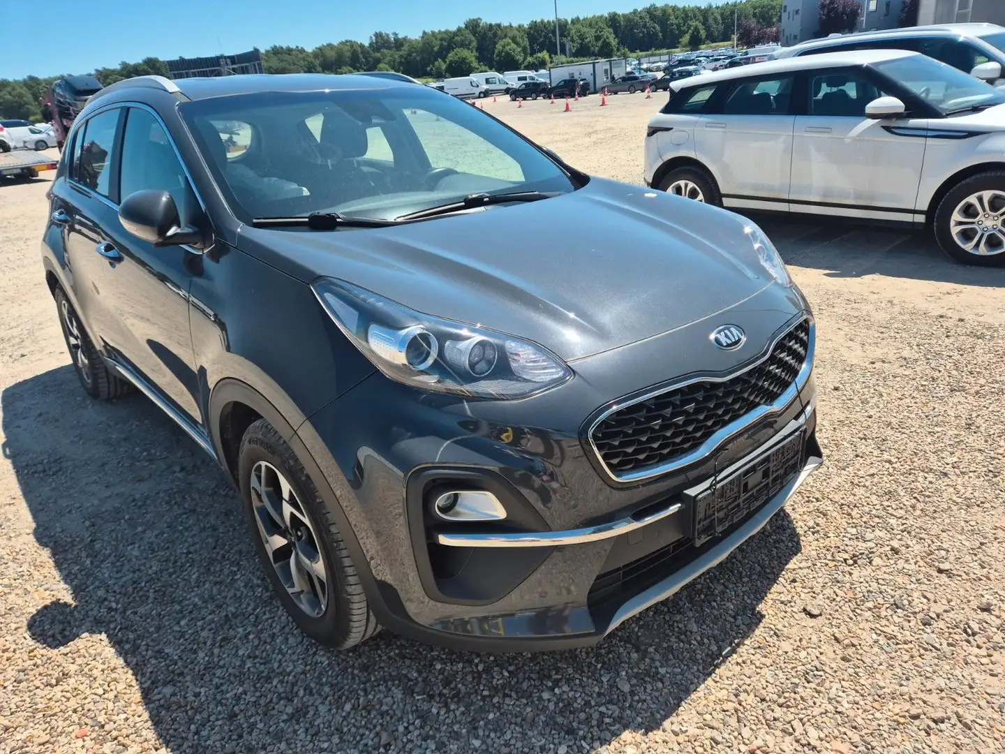 Kia Sportage Vision 4WD 1.6 CDI AUTOMAT.12499,-NETTO Grijs - 2