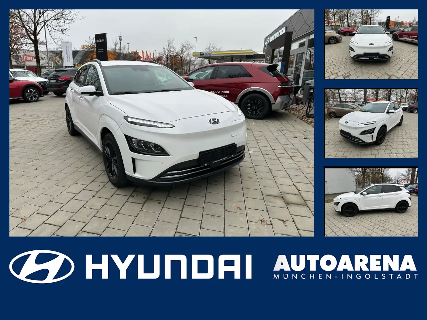 Hyundai KONA Trend Elektro ACC AUT DynLicht Facelift LM Bianco - 1