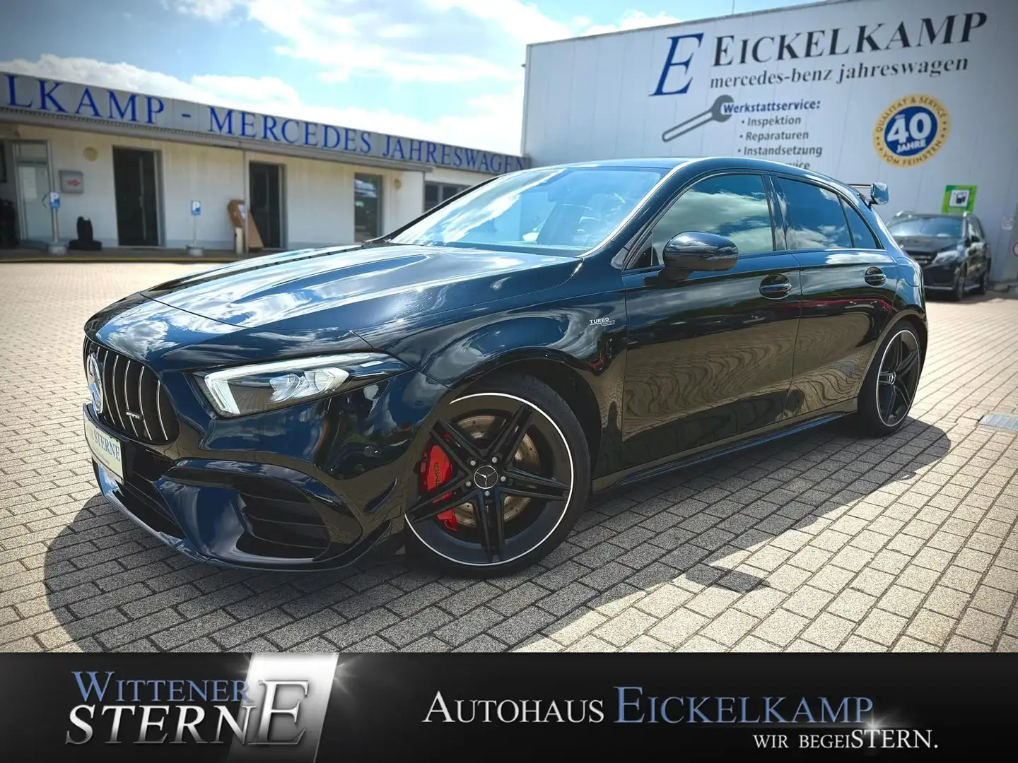 Mercedes-Benz A 45 AMG S 4M+ 8G Drivers Package 19" RFK360° MBUX SOUND Schwarz - 1