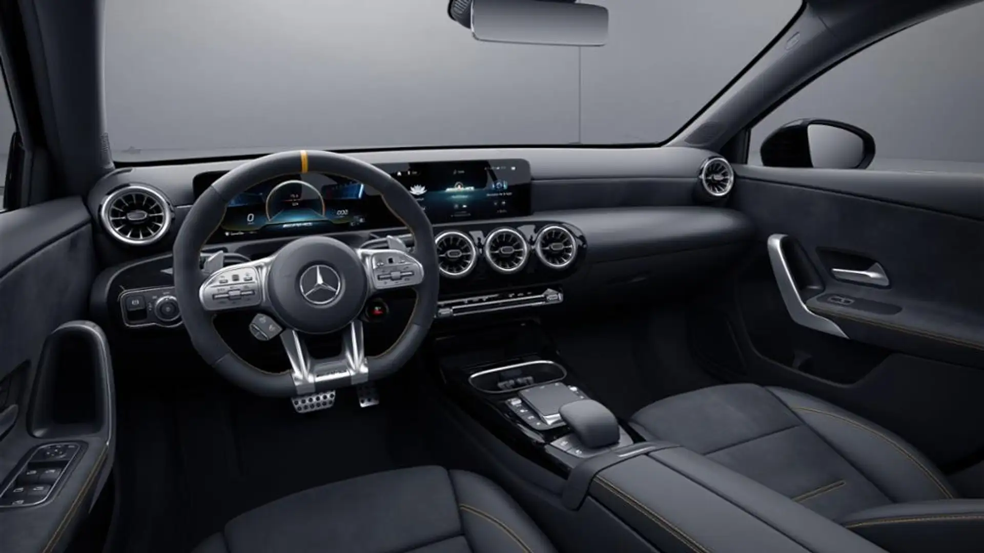 Mercedes-Benz A 45 AMG A 45 S AMG 4M+ MULTIBEAM/Performance/DriversP Schwarz - 2