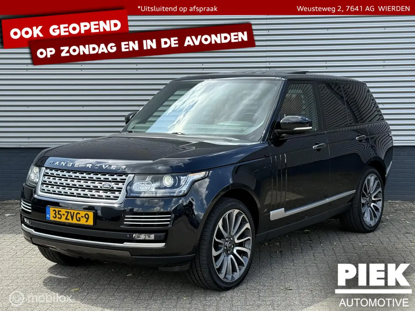 Land Rover Range Rover 4.4 SDV8 Autobiography BOMVOL Zwart - 1