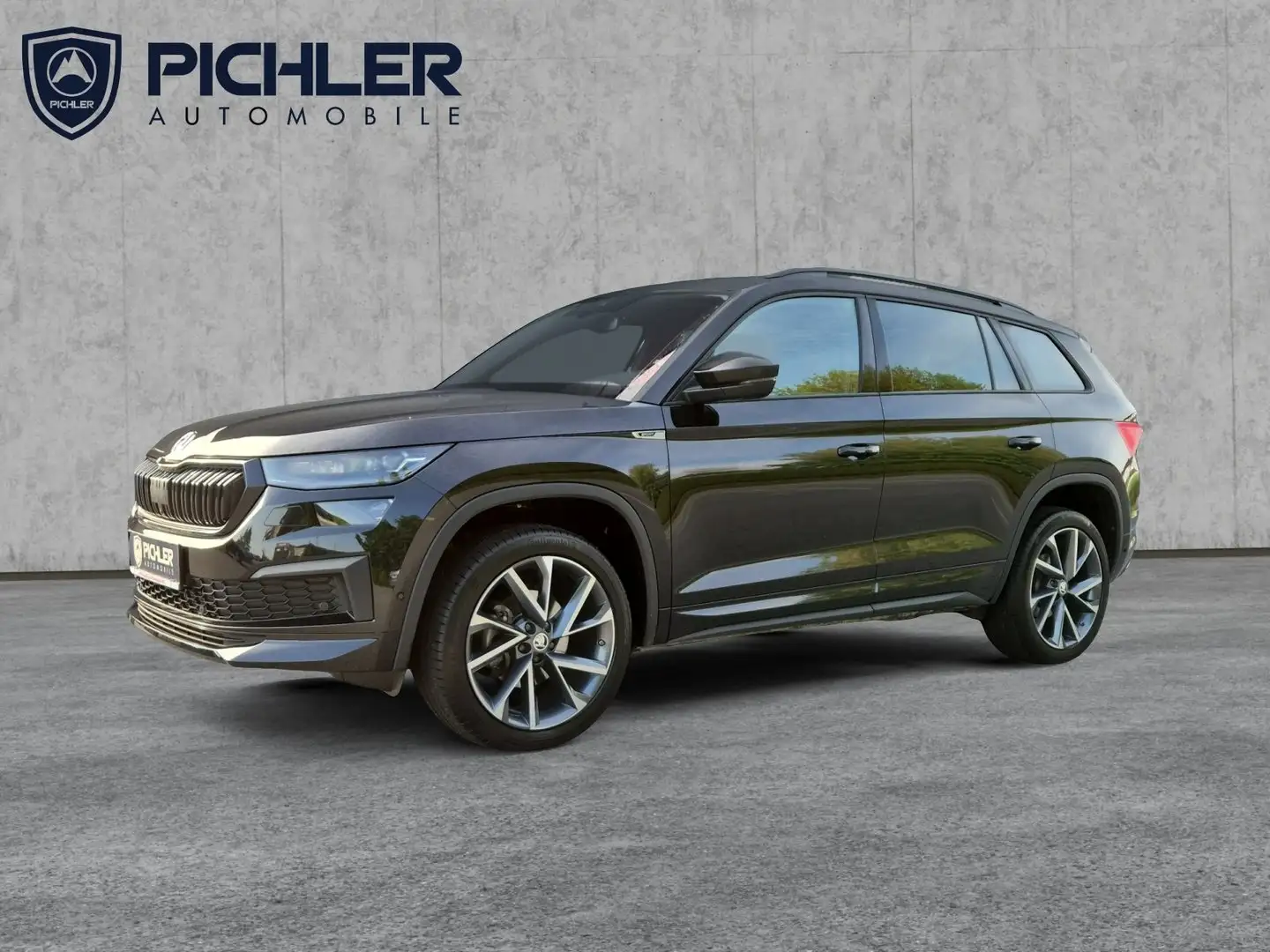 Skoda Kodiaq 4x4 Sportline TDI DSG Schwarz - 1