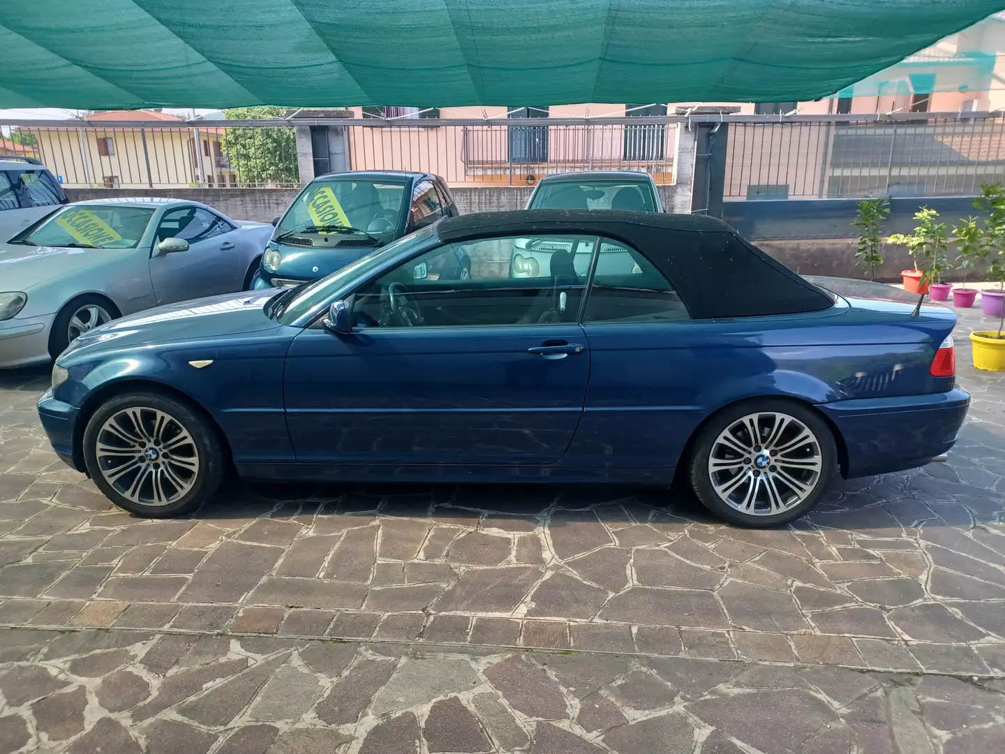 BMW 318 Cabrio Blauw - 1