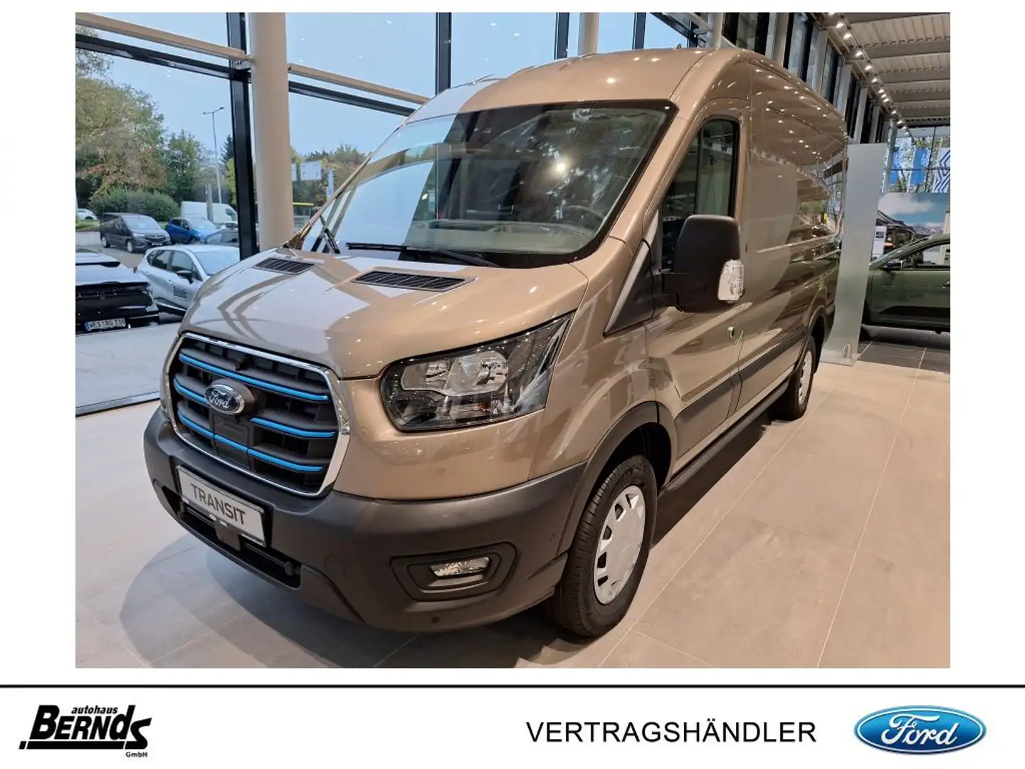 Ford Transit e-Transit 350 L2H2 Trend LADUNGSSICHERUNG TECHNO13 Silber - 1