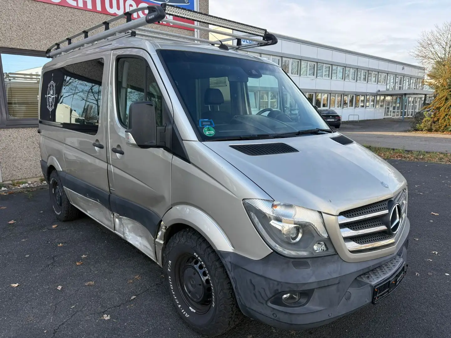 Mercedes-Benz Sprinter 316 CDI L1H1 Kurz NAVI Klima XENON Stdh Silber - 2