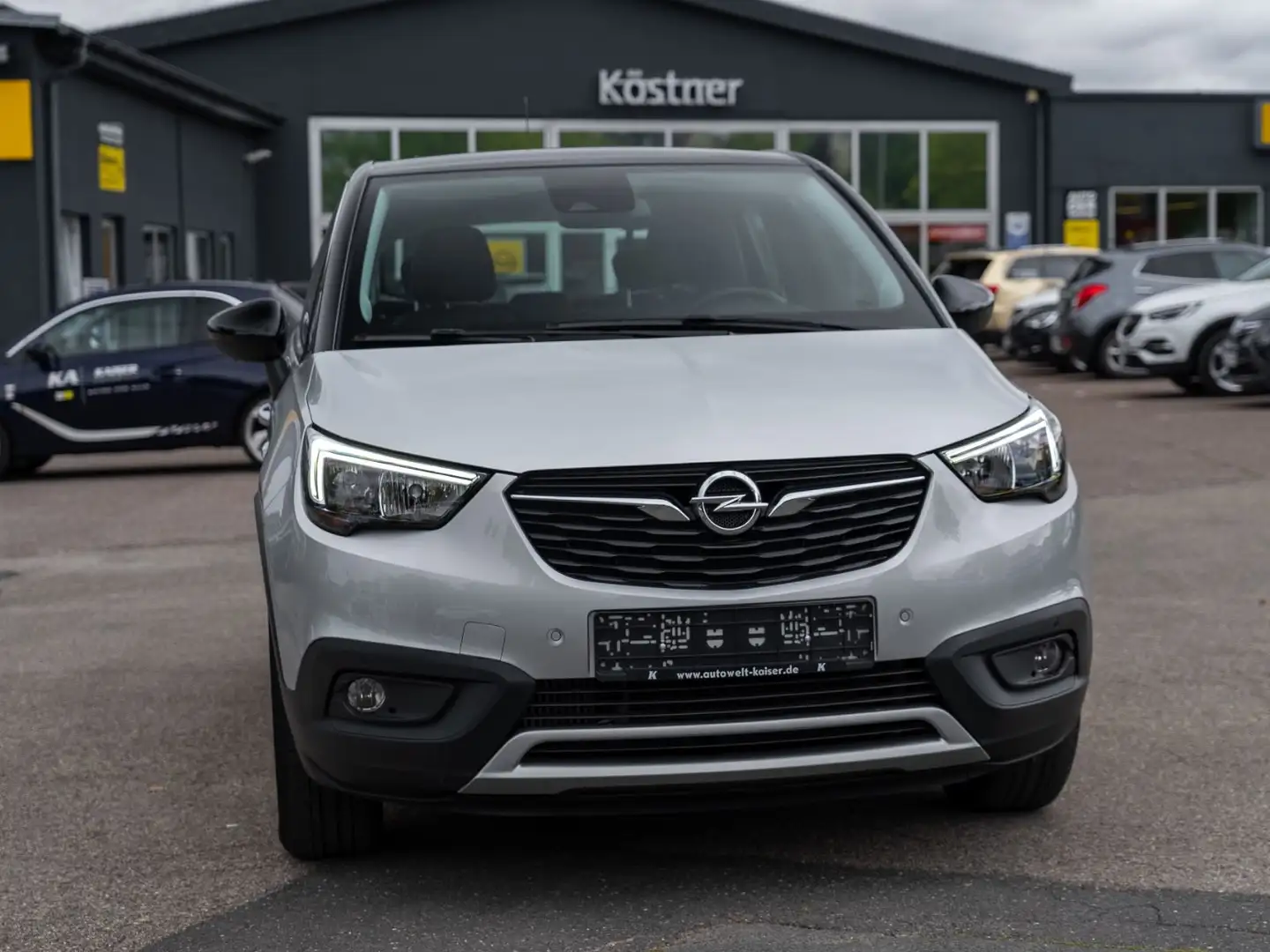 Opel Crossland X Crossland*Sitzhzg*Lenkradhzg*Apple und Android* Zilver - 2
