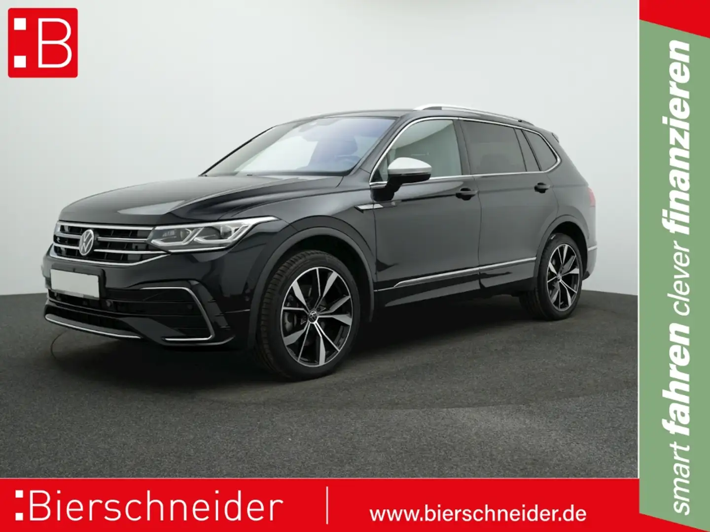 Volkswagen Tiguan Allspace 2.0 TSI DSG 4Mo. RLine AHK 7-S. VIENNA PANO KAMERA Schwarz - 1