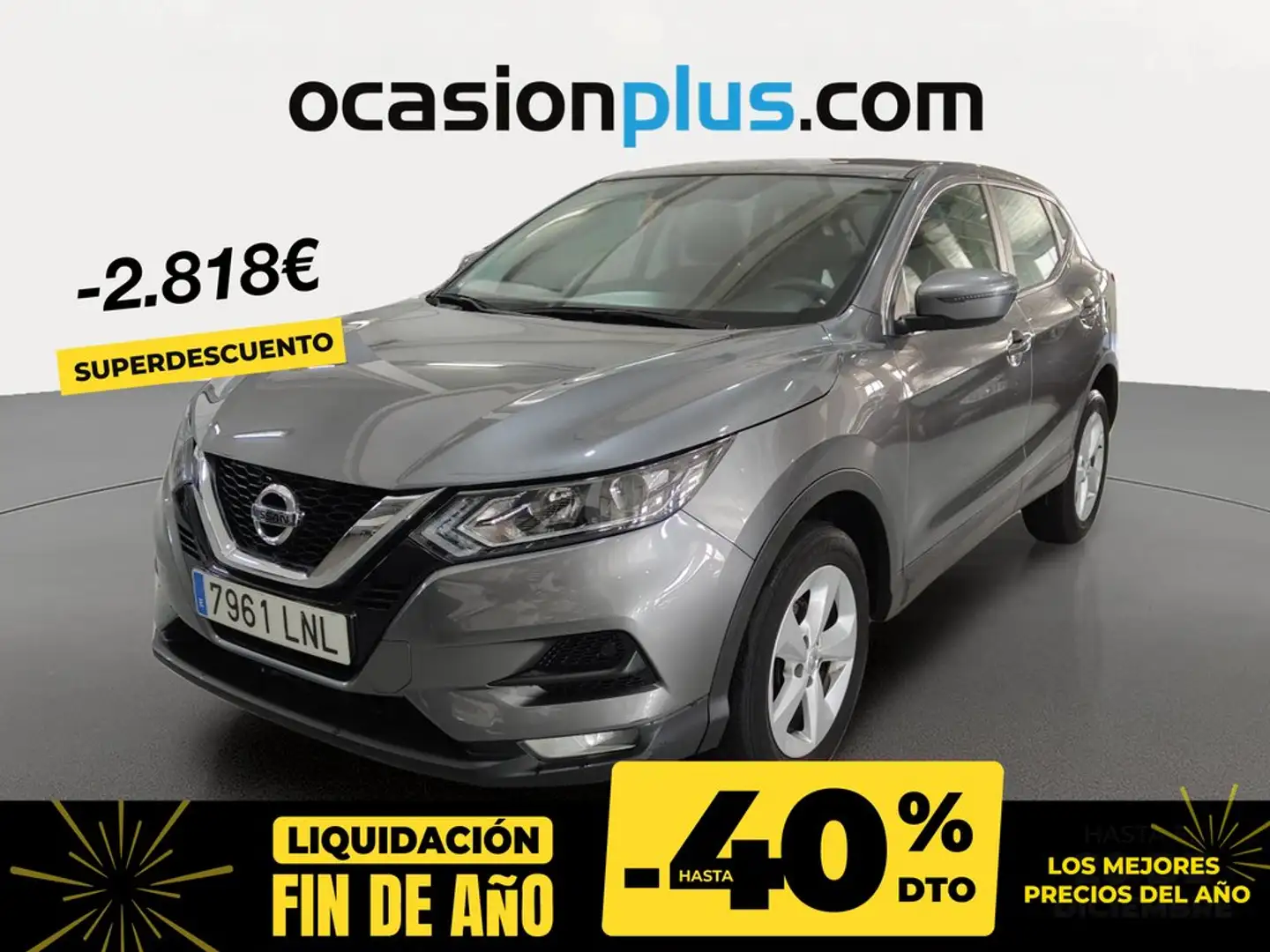 Nissan Qashqai 1.3 DIG-T Acenta 4x2 103kW Gris - 1