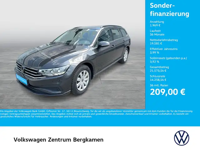2023 Volkswagen Passat in Grey for sale