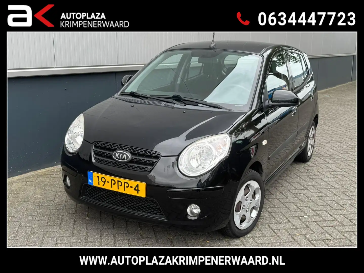Kia Picanto 1.0 Seven Airco Nieuwe apk Noir - 1