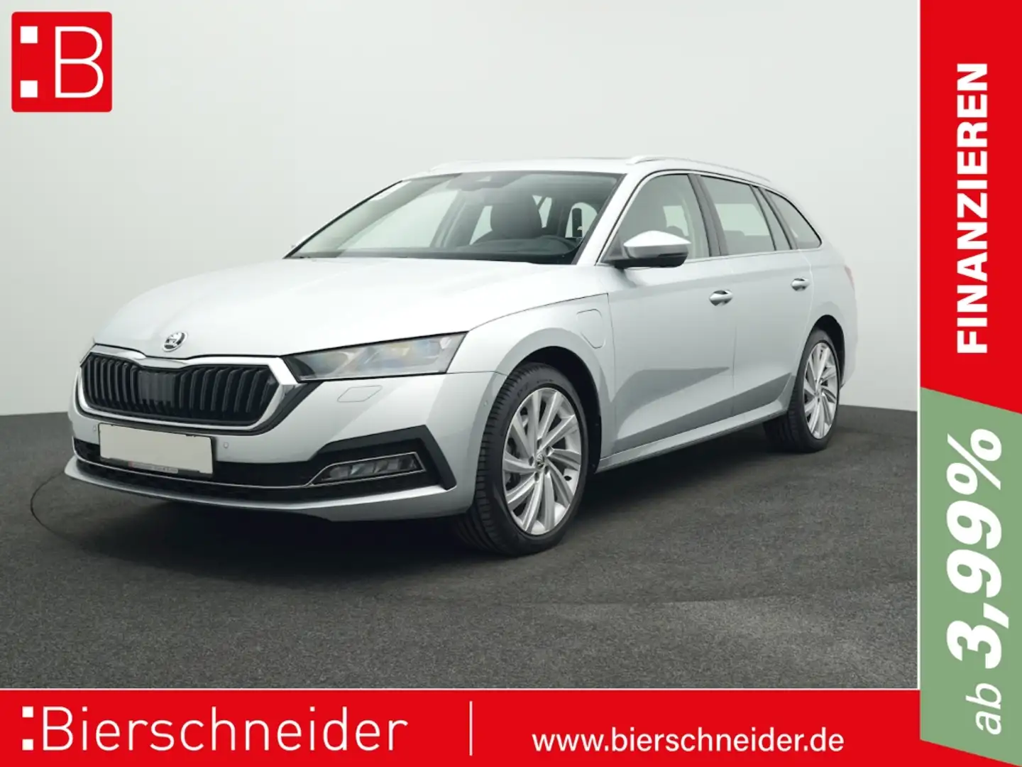 Skoda Octavia Combi 1.4 TSI eHybrid Style 4.-J.-GAR DCC HuD KAME Argent - 1
