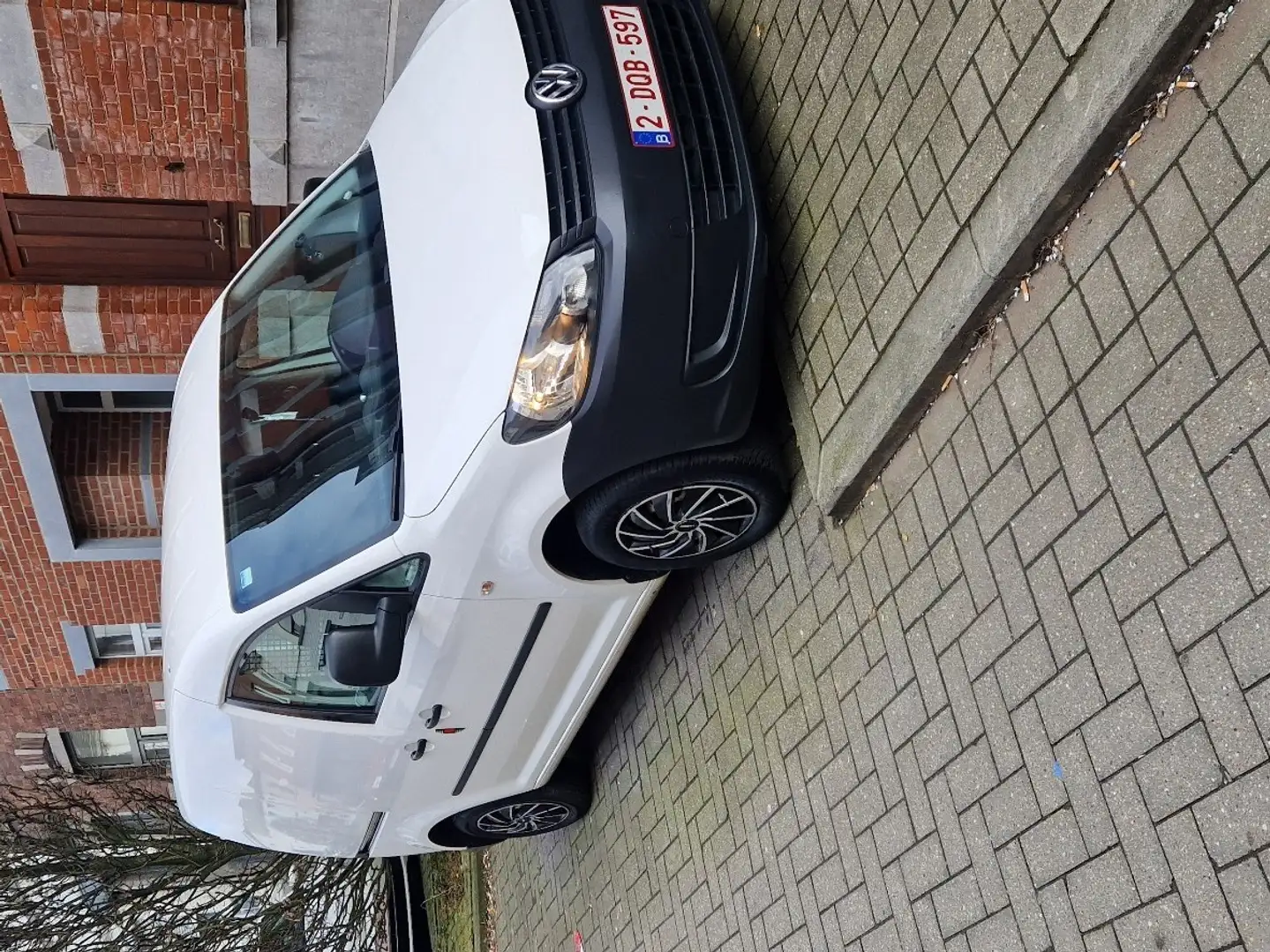 Volkswagen Caddy 1.6 CR TDi Baseline BMT Blanc - 1