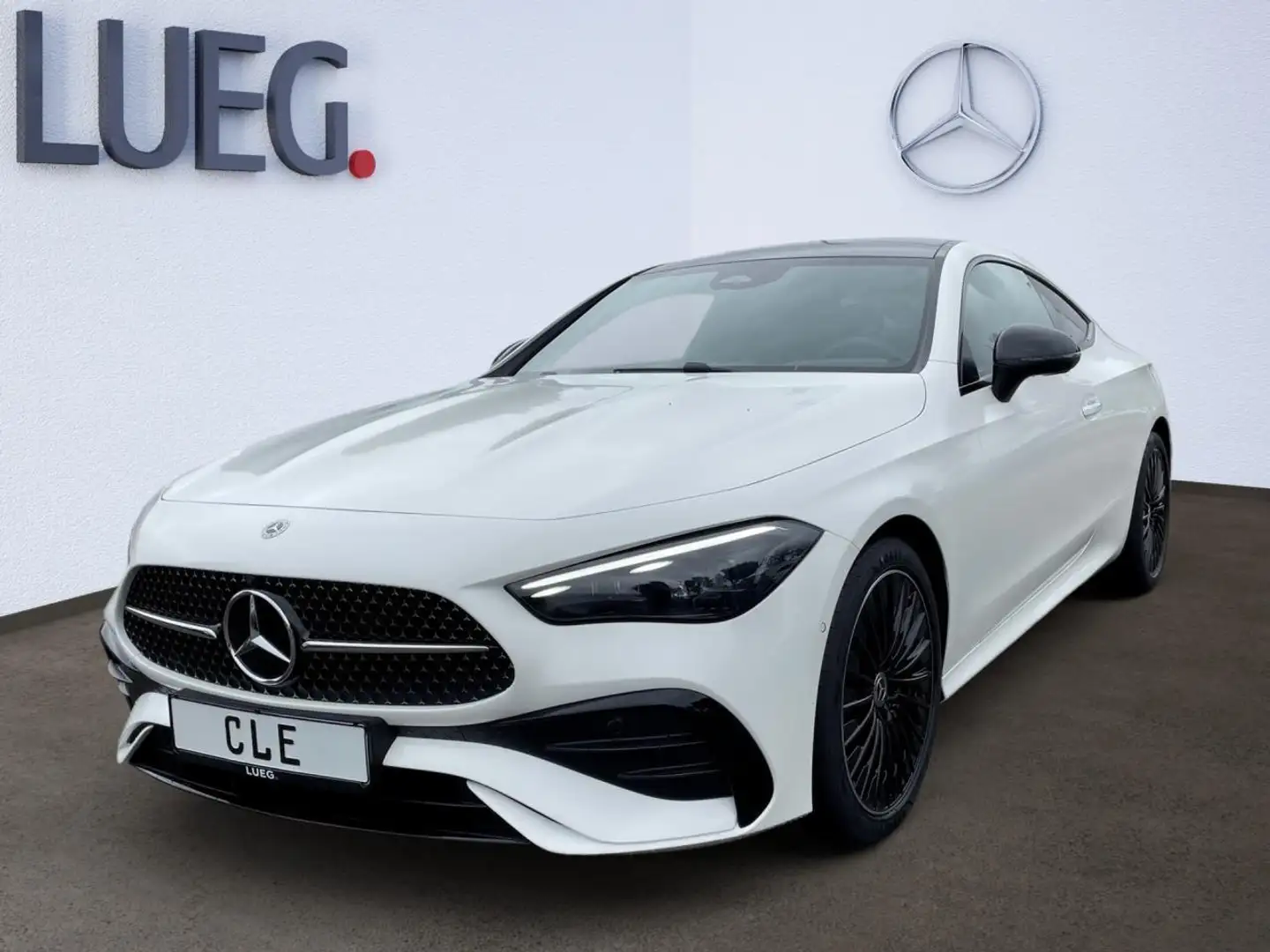 Mercedes-Benz CLE 200 Coupé AMG-EDITION+BURMESTER+PANODACH+ Weiß - 1