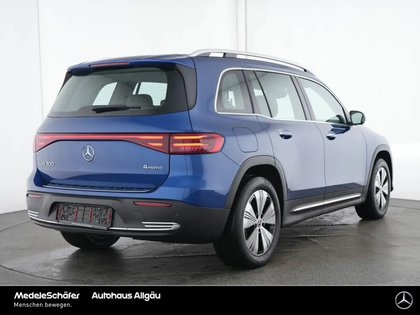 Mercedes-Benz EQB 300 EQB 300 4M Progressive AHK 360° Distronic LED Tel Blau - 2