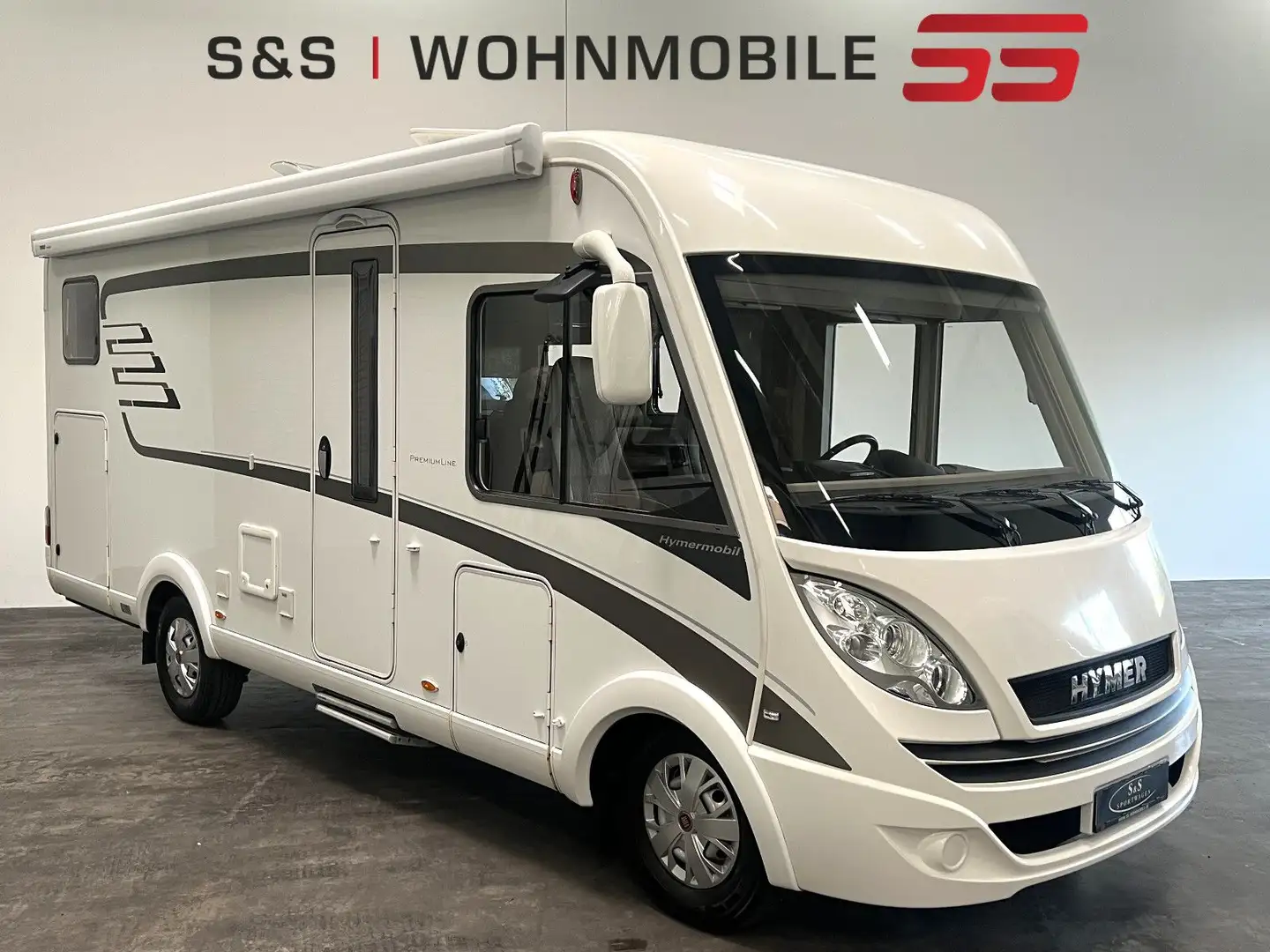 Hymer/Eriba B 568 PL*1.Hand/Hubstüt./Luft/Solar/Sat/Markise* Weiß - 1