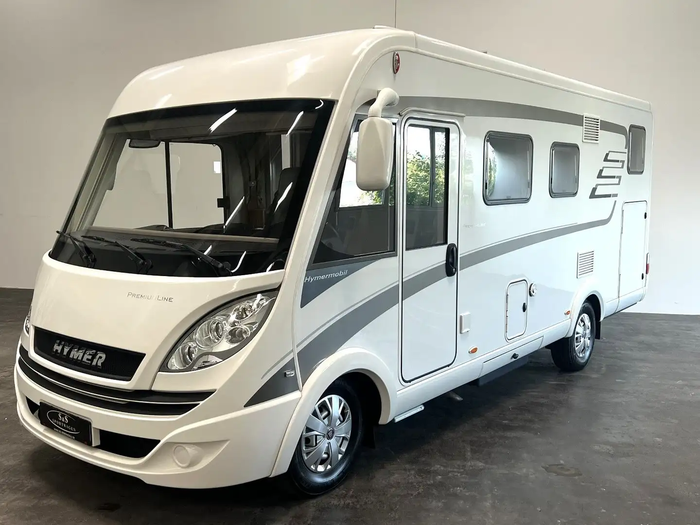 Hymer/Eriba B 568 PL*1.Hand/Hubstüt./Luft/Solar/Sat/Markise* Weiß - 2