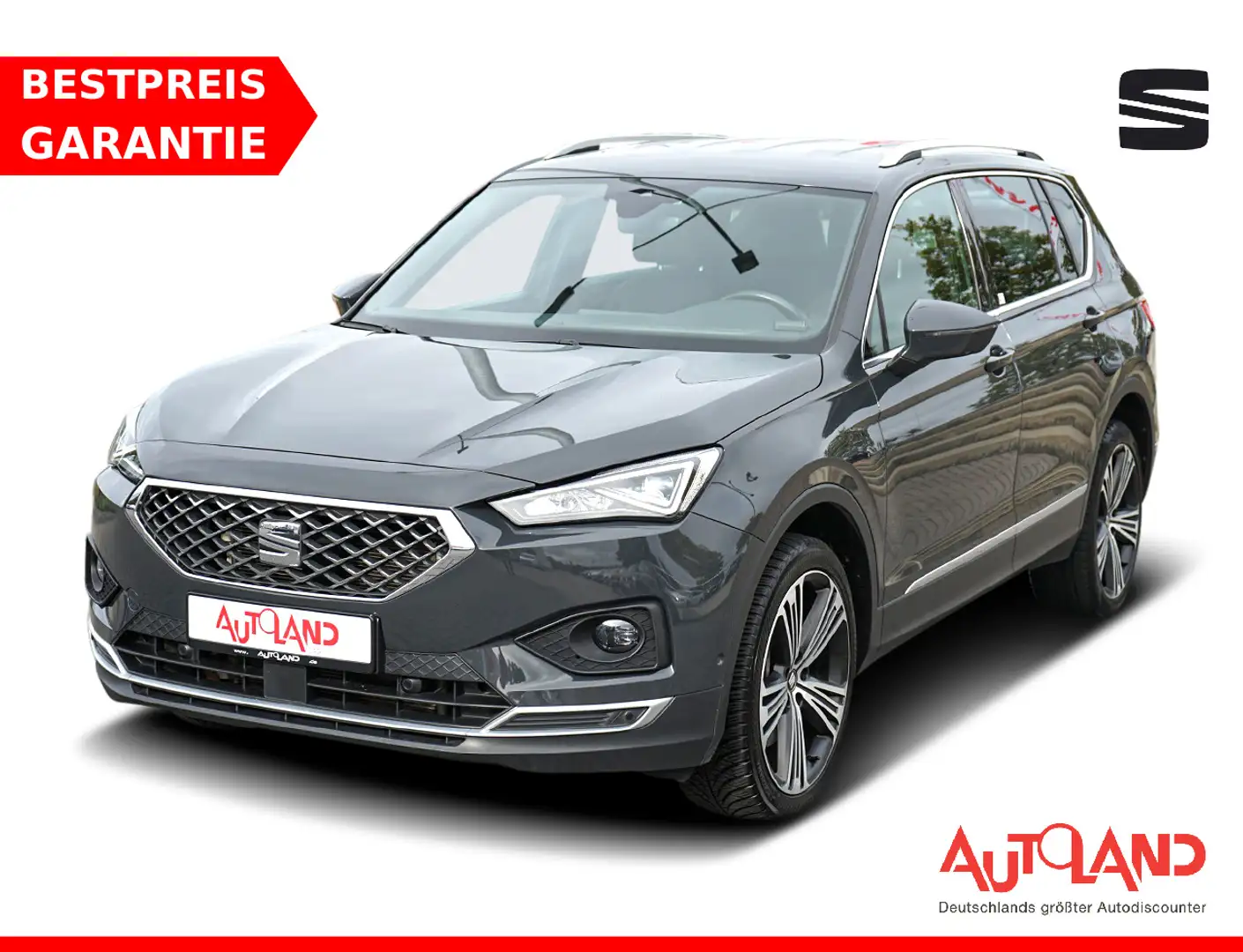 SEAT Tarraco 2.0 TDI DSG 4Drive Xcellence LED ACC AHK Grau - 1