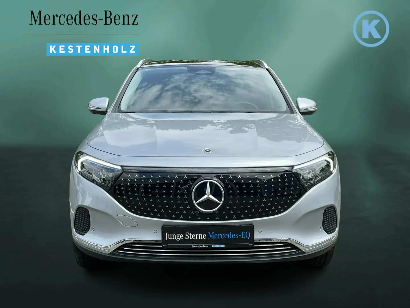 Mercedes-Benz EQA 350 EQA 350 4M DISTRO+PANO+MEMORY+360°+SOUND+KEY-GO Silber - 2