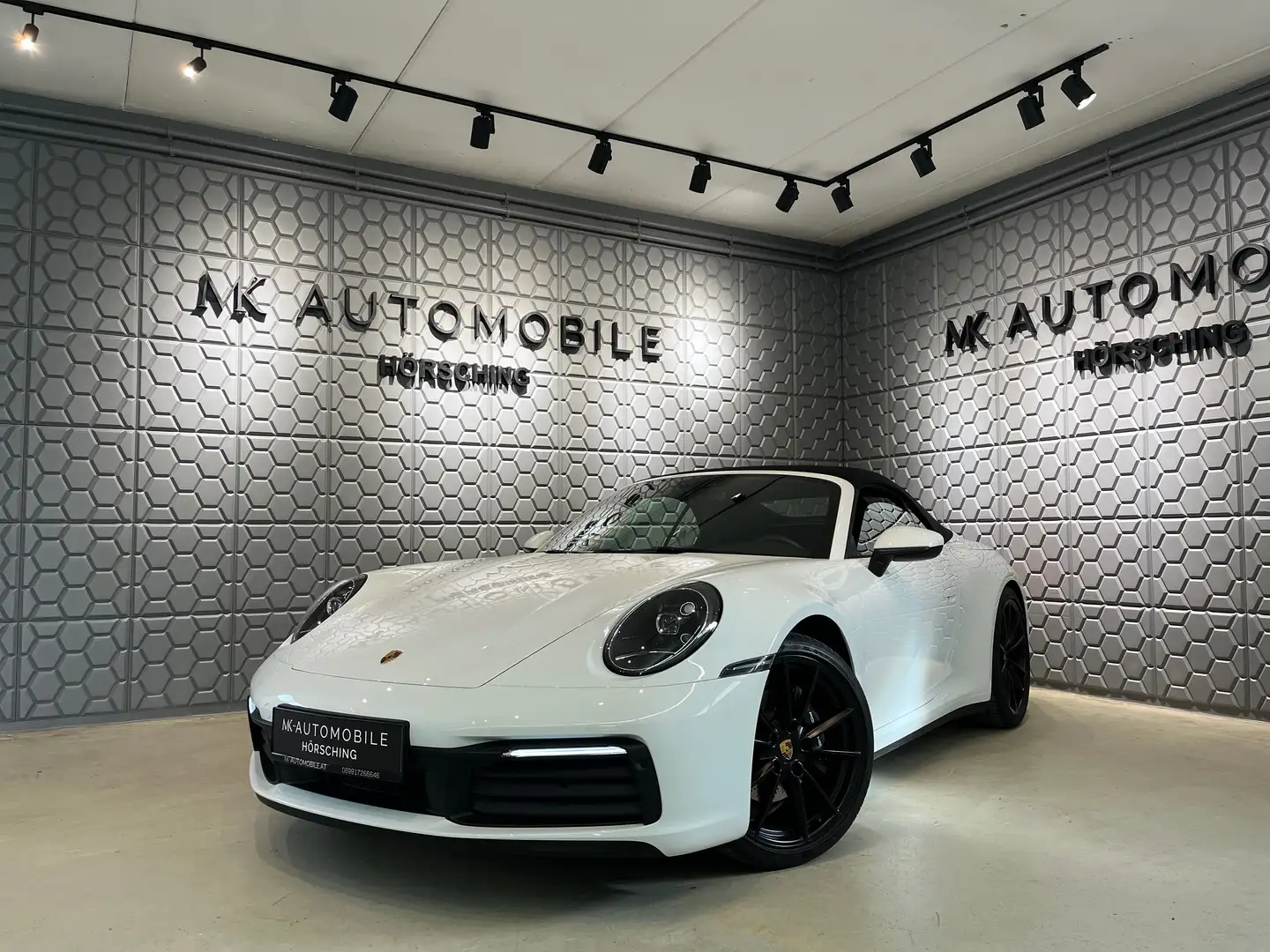 Porsche 992 Carrera Cabriolet 4 911 , 6000 Km , TWA ,SITZBEL. Blanco - 1