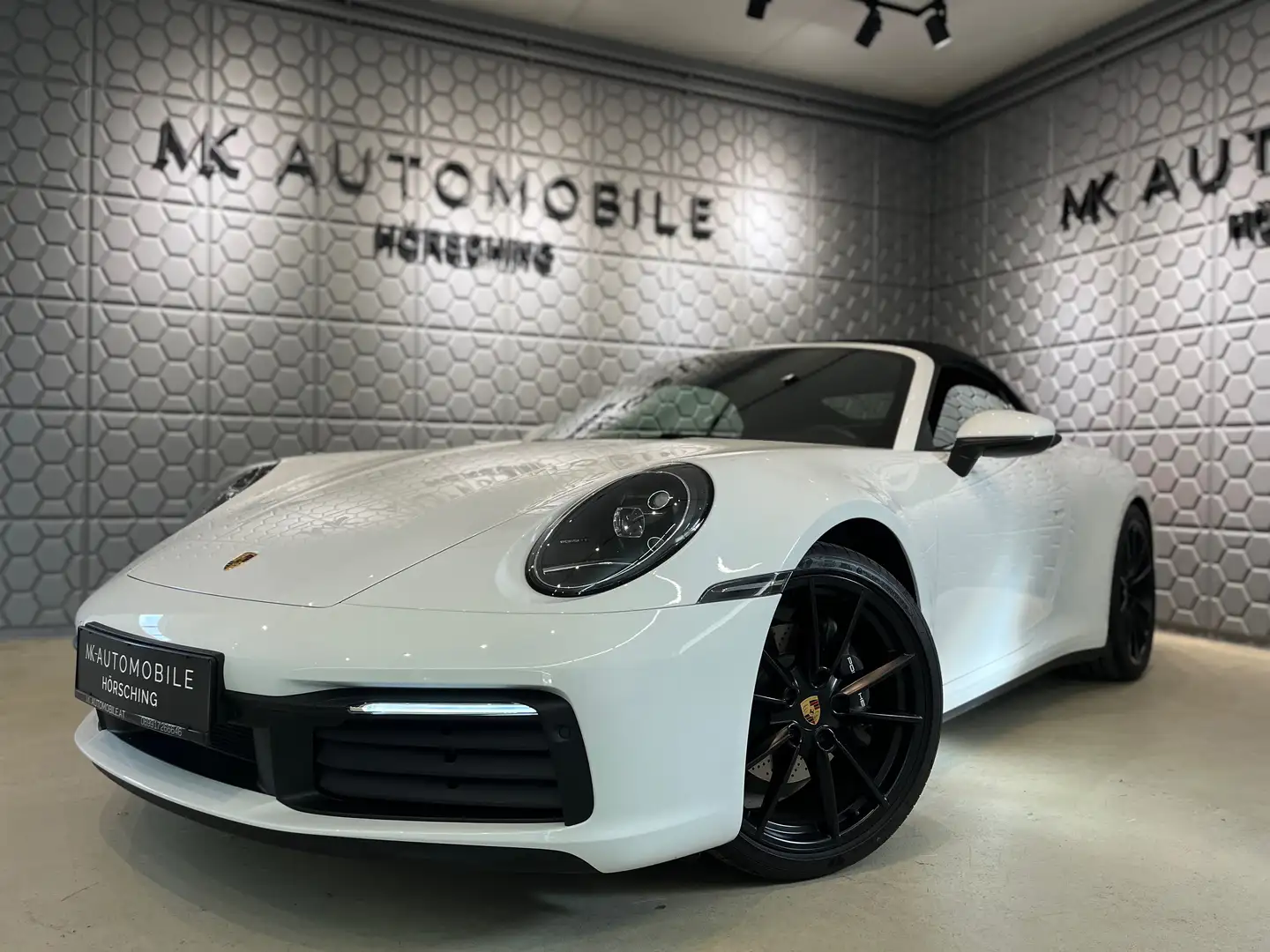 Porsche 992 Carrera Cabriolet 4 911 , 6000 Km , TWA ,SITZBEL. Blanco - 2