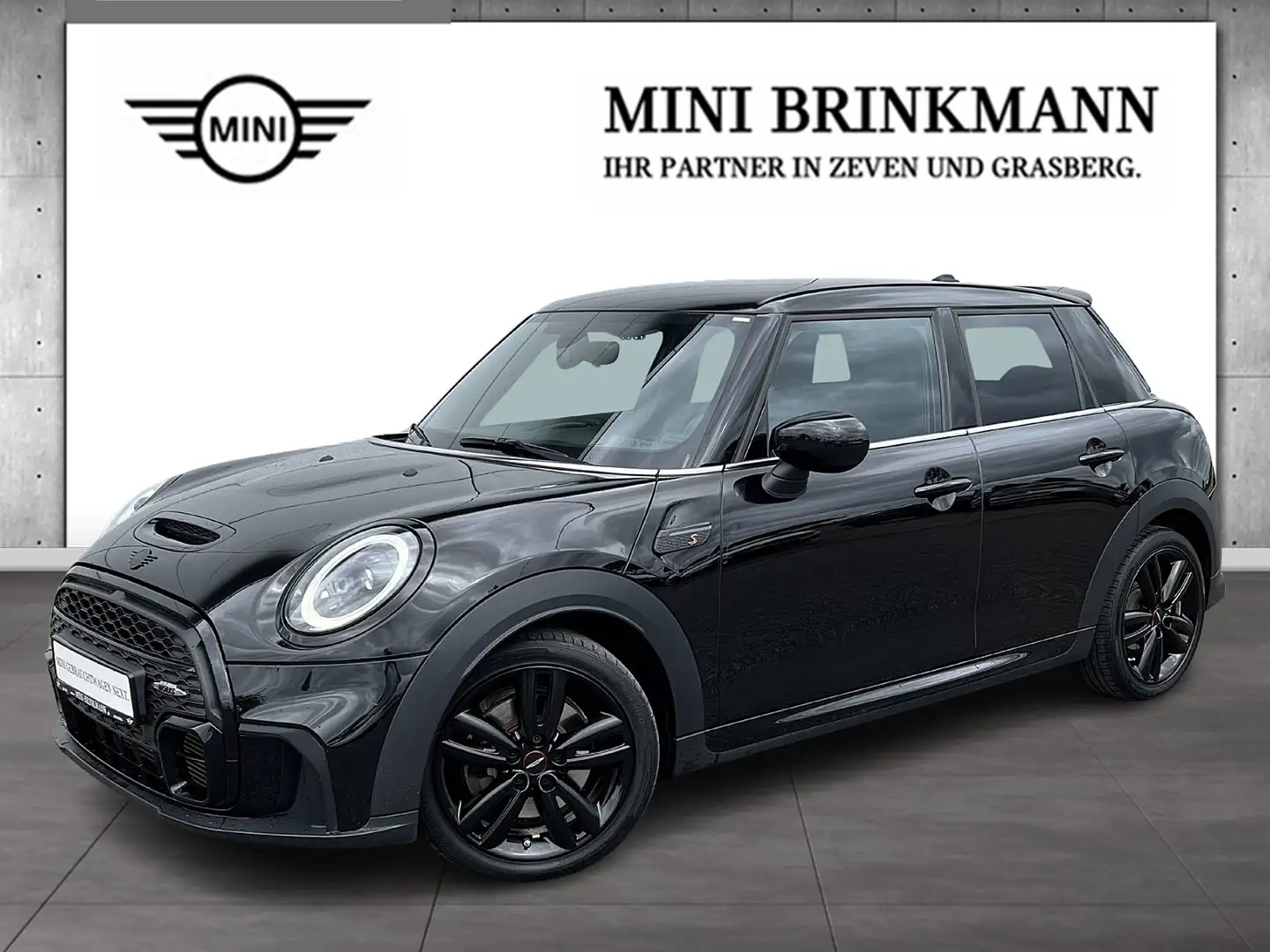 MINI Cooper S 5-Türer / JCW TRIM + NAVI + LED + DAB + LMR Noir - 1