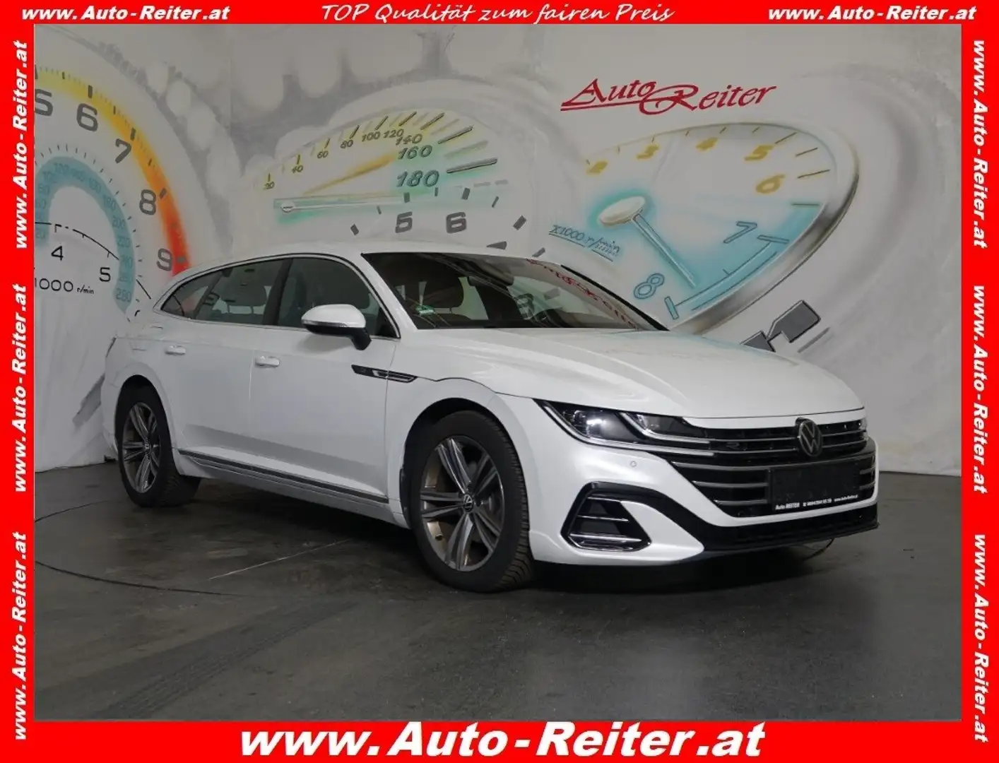 Volkswagen Arteon SB R-Line 2,0 TDI 4Motion DSG *ACC, LED, NAVI, ... Weiß - 1