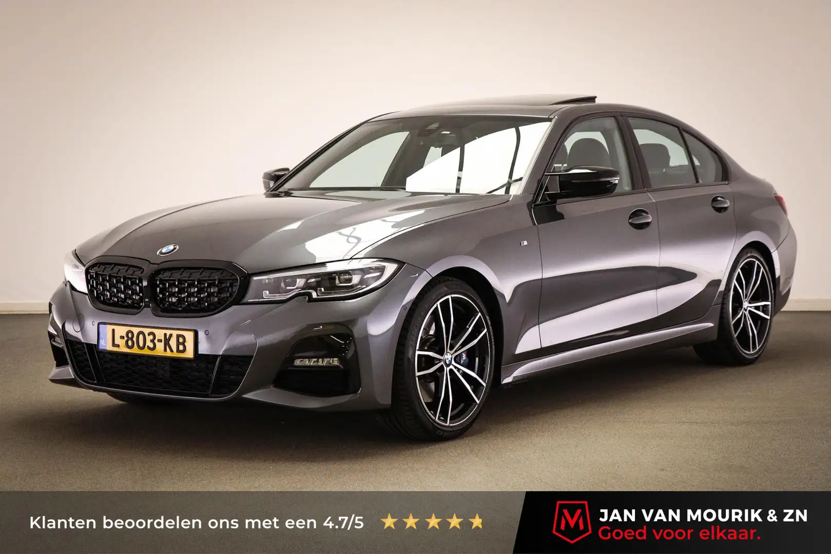 BMW 320 3-serie 320i High Executive Edition | M SPORT PLUS Grau - 1