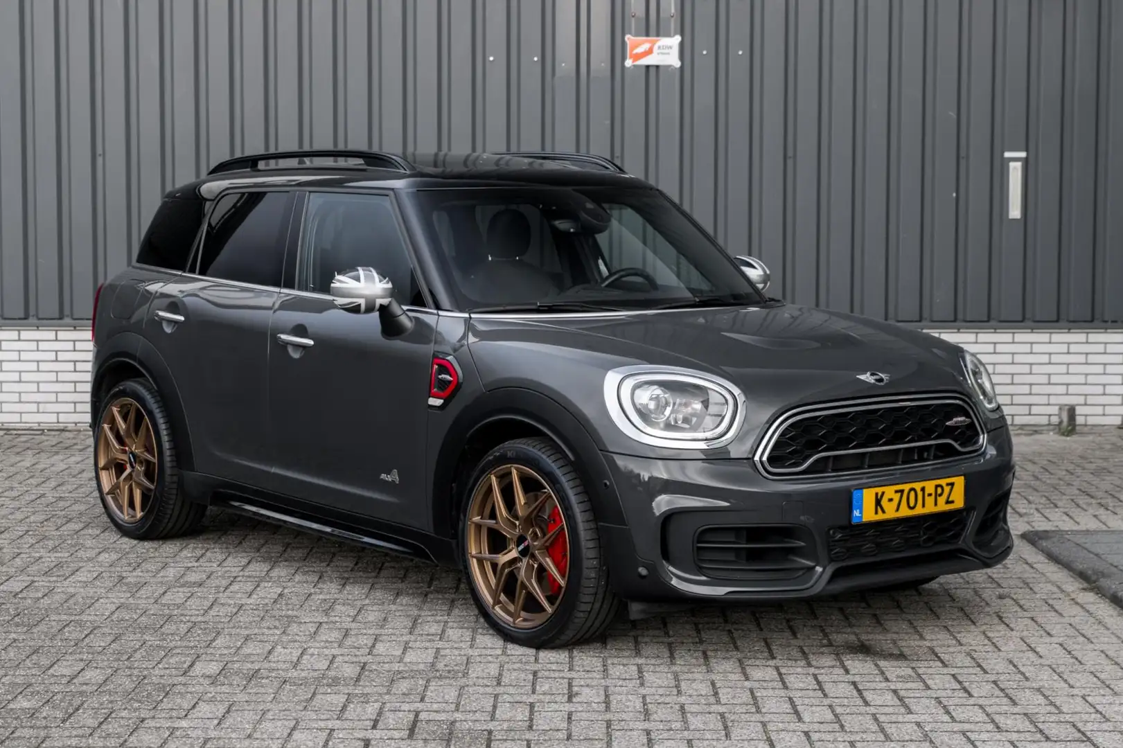 MINI John Cooper Works Countryman Mini 2.0 ALL4*Trekhaak*Head-up*Dealer Onderhouden* Grijs - 2