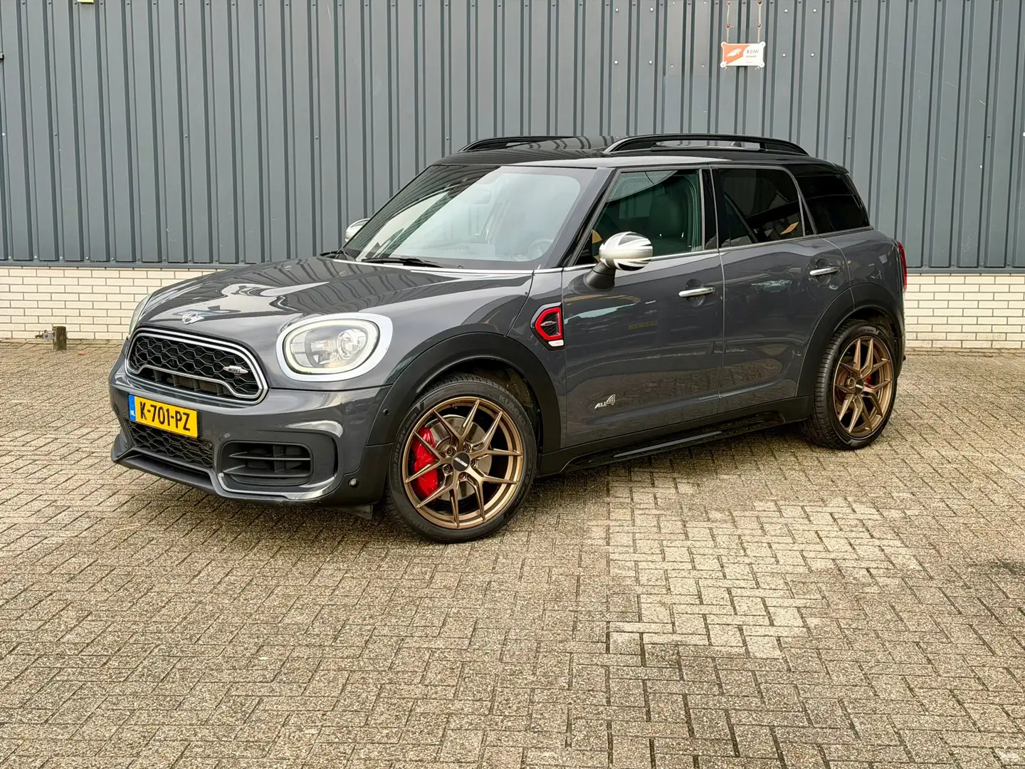 MINI John Cooper Works Countryman Mini 2.0 ALL4*Trekhaak*Head-up*Dealer Onderhouden* Gris - 1