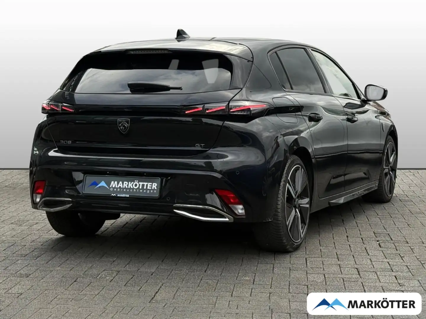 Peugeot 308 GT 1.2 PureTech 130/360°CAM/PDC/NAVI/ Noir - 2