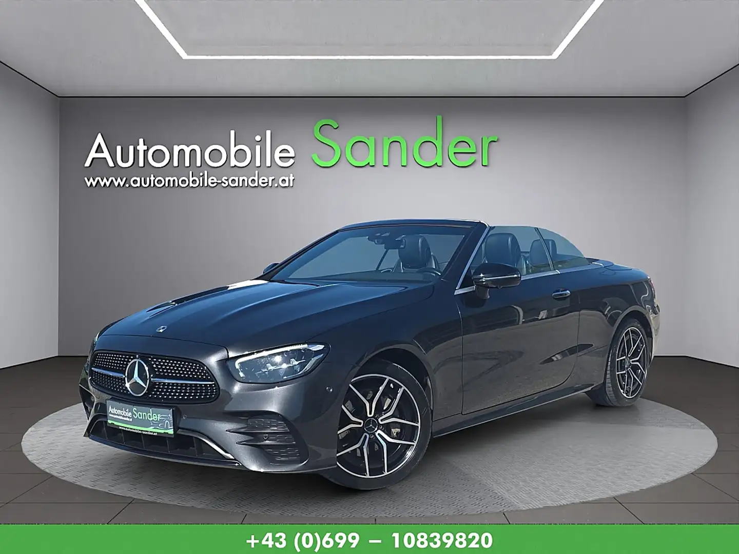Mercedes-Benz E 220 d 4Matic Cabrio AMG SPORT*AIRSCARF/MULTIBEAM* Grau - 1