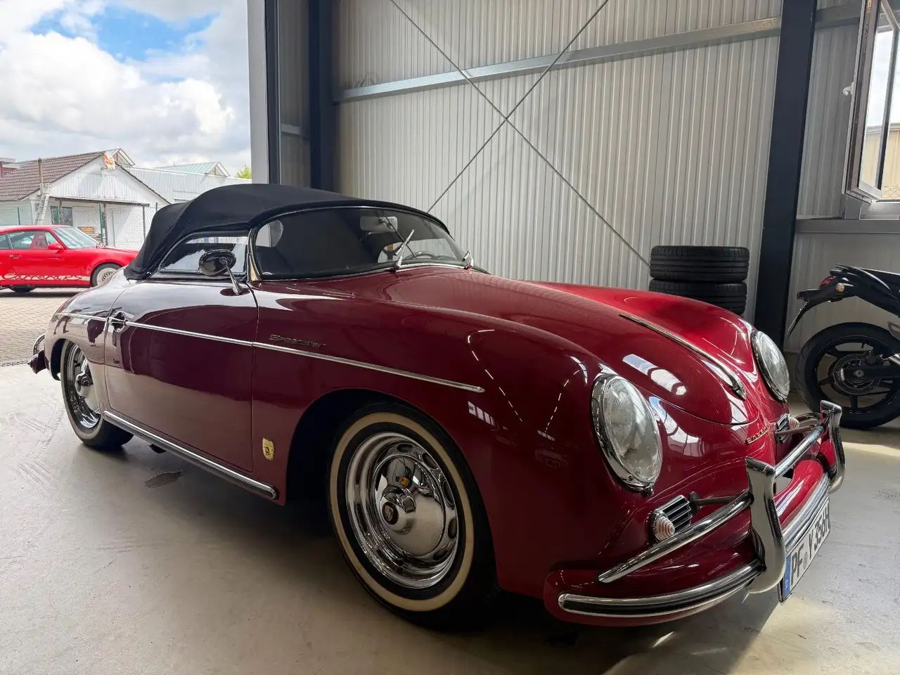 Porsche 356 A T1 Speedster, Motor neu überholt, Hardtop, foto 8