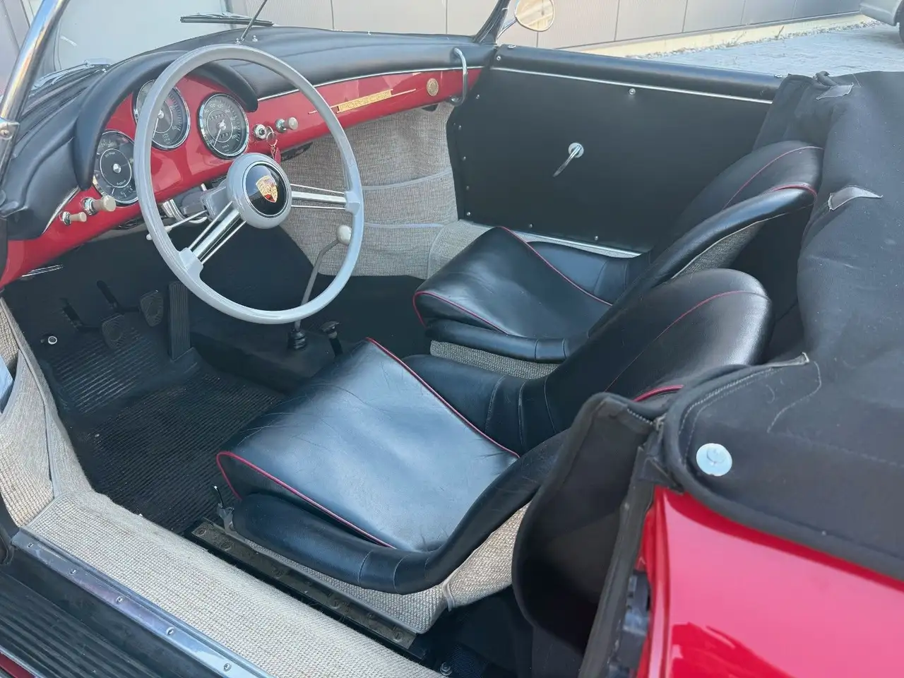 Porsche 356 A T1 Speedster, Motor neu überholt, Hardtop, foto 10
