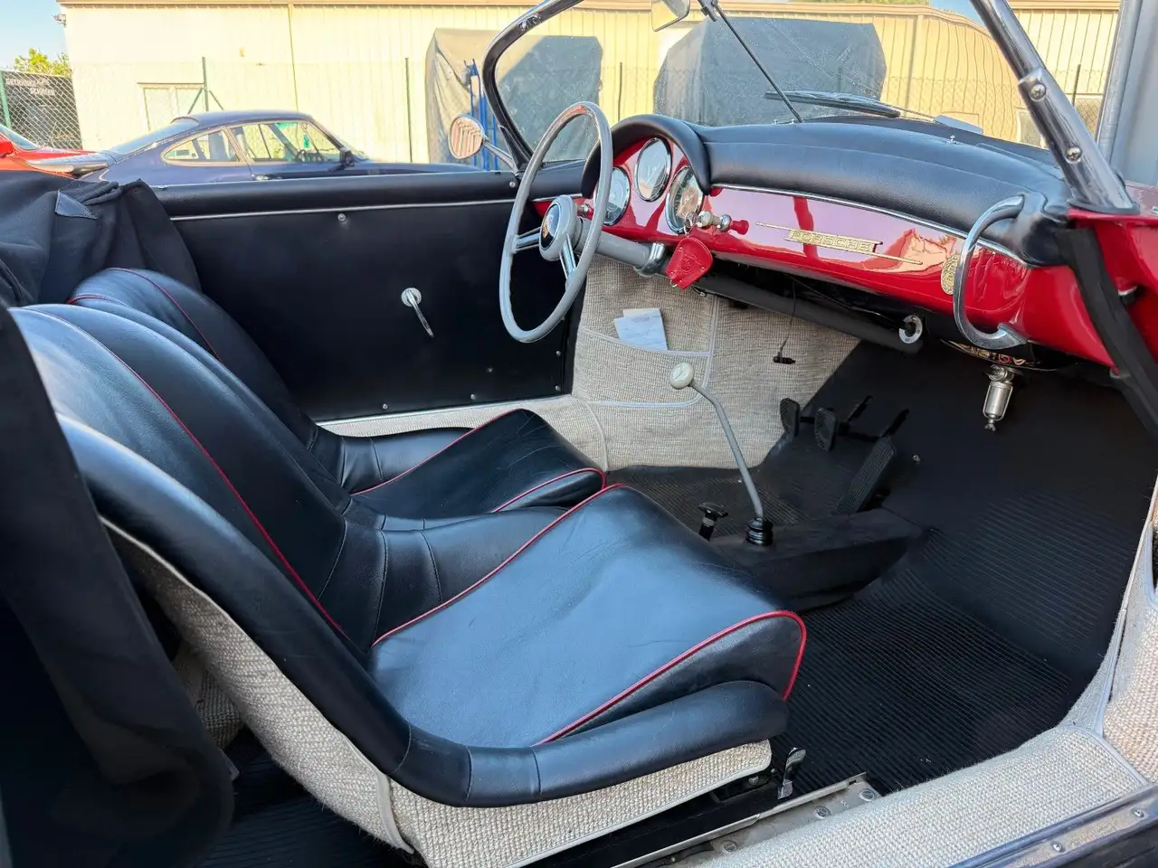 Porsche 356 A T1 Speedster, Motor neu überholt, Hardtop, foto 11
