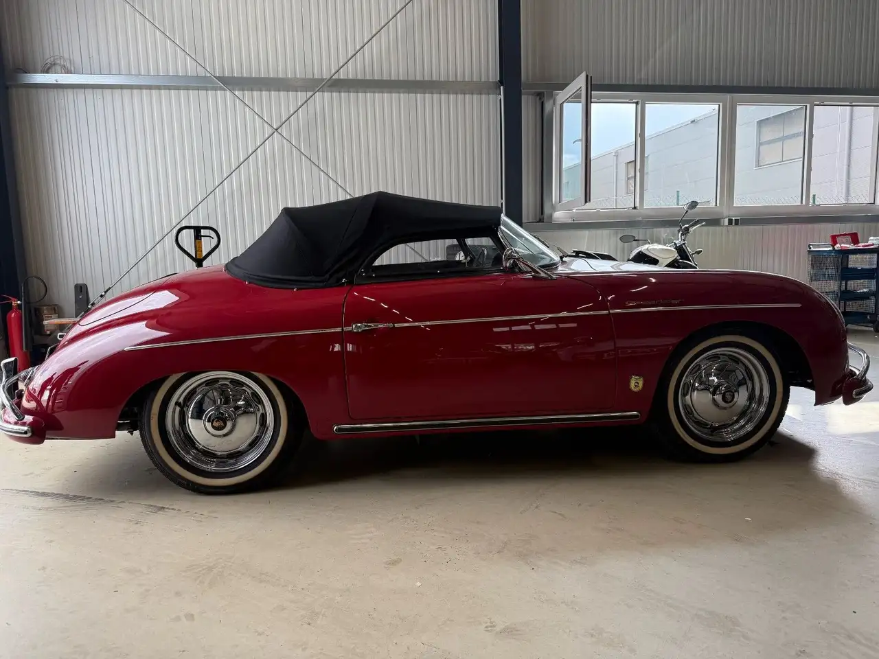 Porsche 356 A T1 Speedster, Motor neu überholt, Hardtop, foto 7
