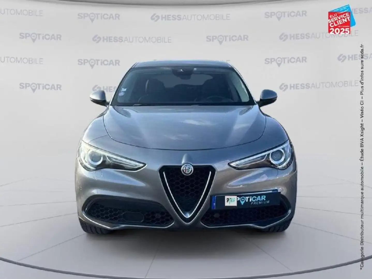 Alfa Romeo Stelvio 2.0T 280ch First Edition Q4 AT8 Sieges chauf/cuir  Gris - 2