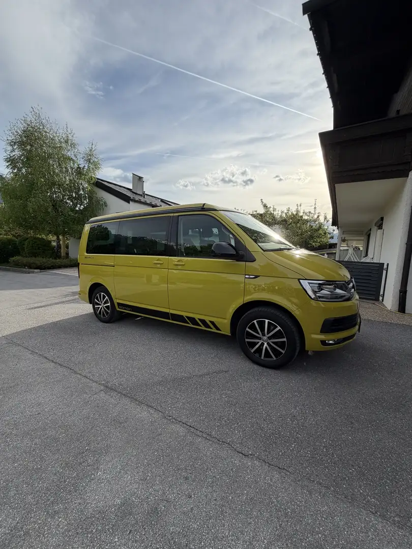 Volkswagen T6 California Beach Edition 2,0 TDI BMT DSG Gelb - 2