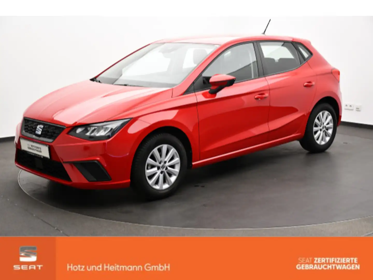 SEAT Ibiza 1.0 TSI Style Tempo/Einparkhi/Multilenk Rot - 1
