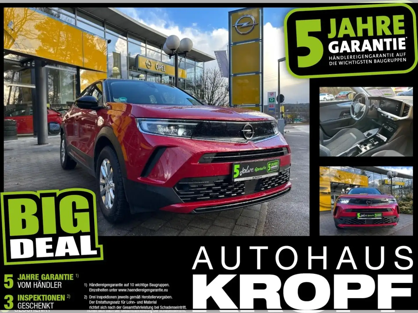 Opel Mokka-E Winterpaket,Navi,Parkpilot,DAB,USB Rot - 1